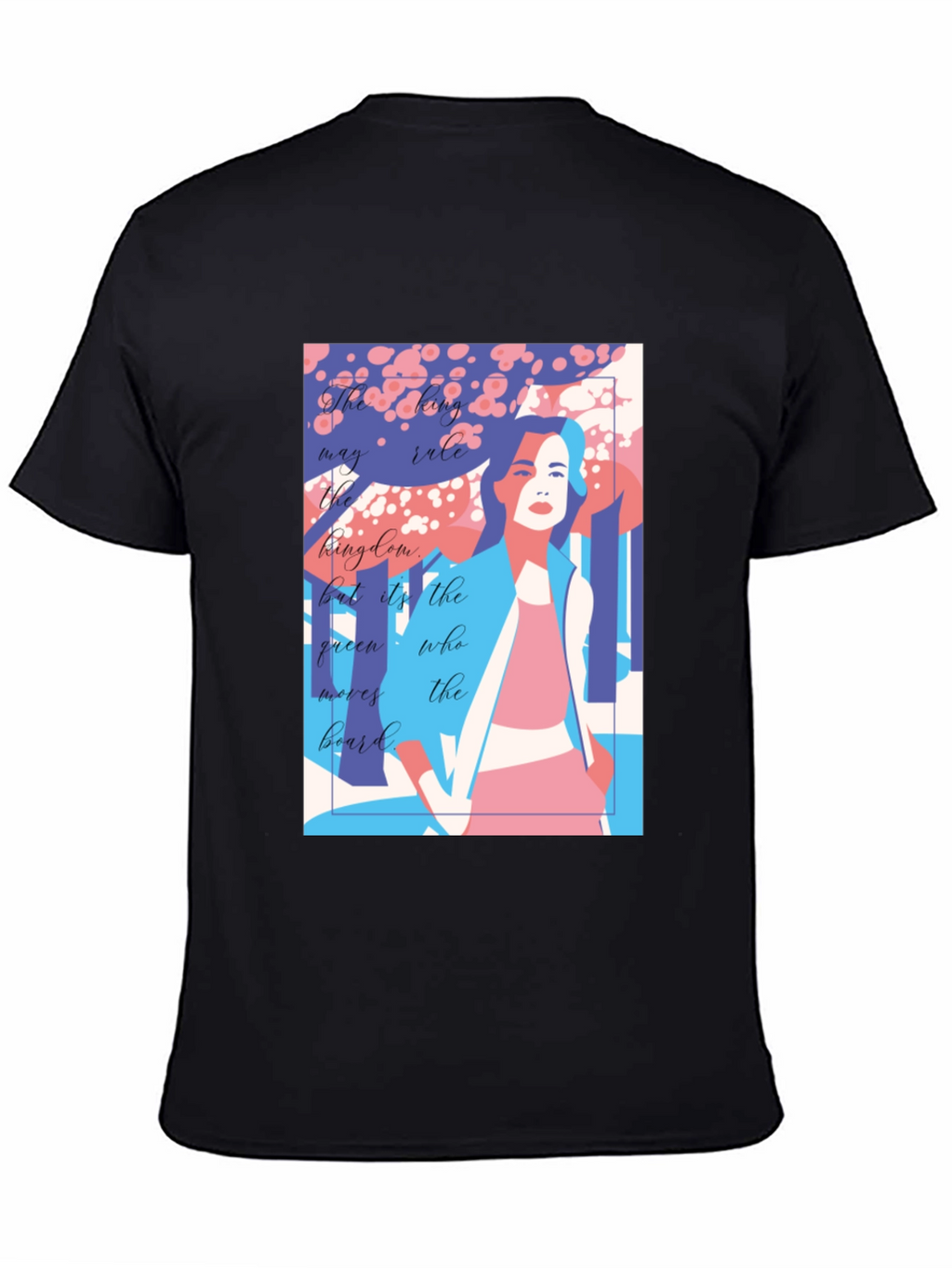 Queen Moves The Board T-Shirt - Unique Graphic Design