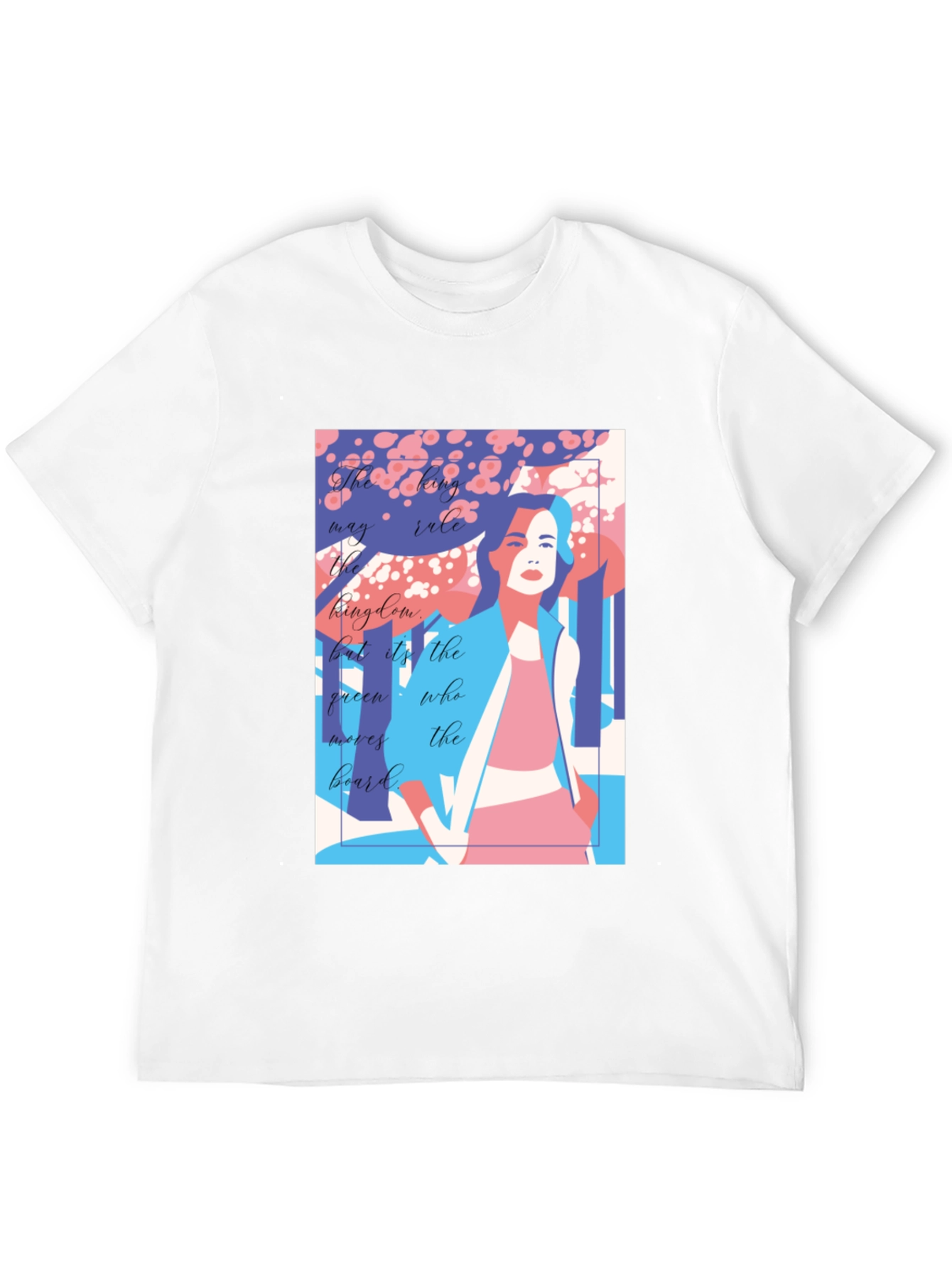 Queen Moves The Board T-Shirt - Unique Graphic Design