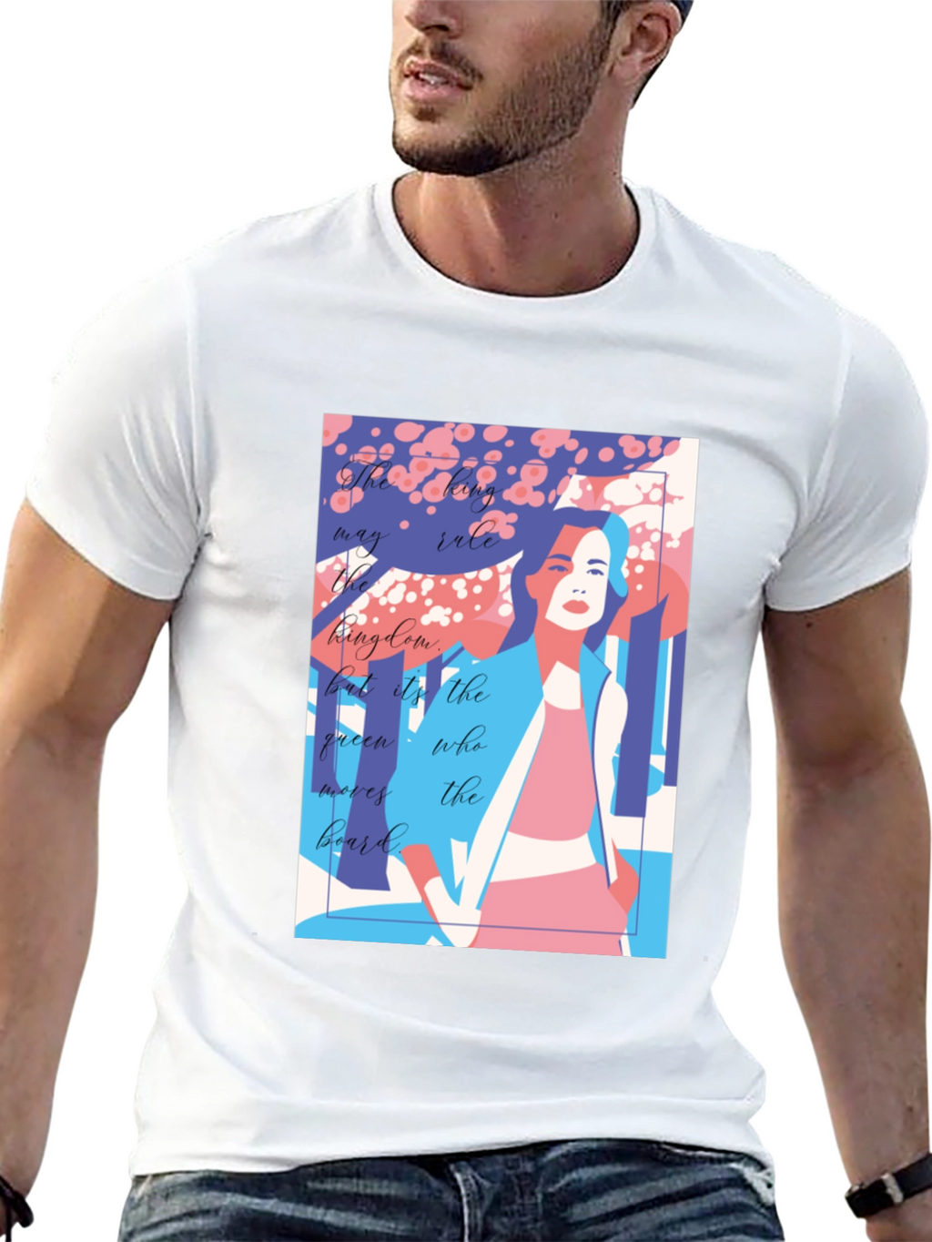 Queen Moves The Board T-Shirt - Unique Graphic Design