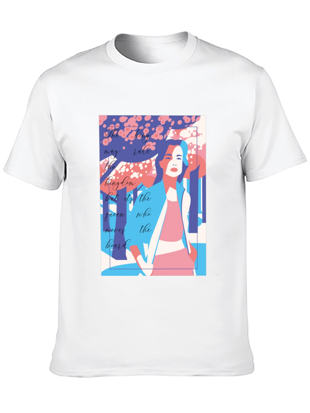 Queen Moves The Board T-Shirt - Unique Graphic Design
