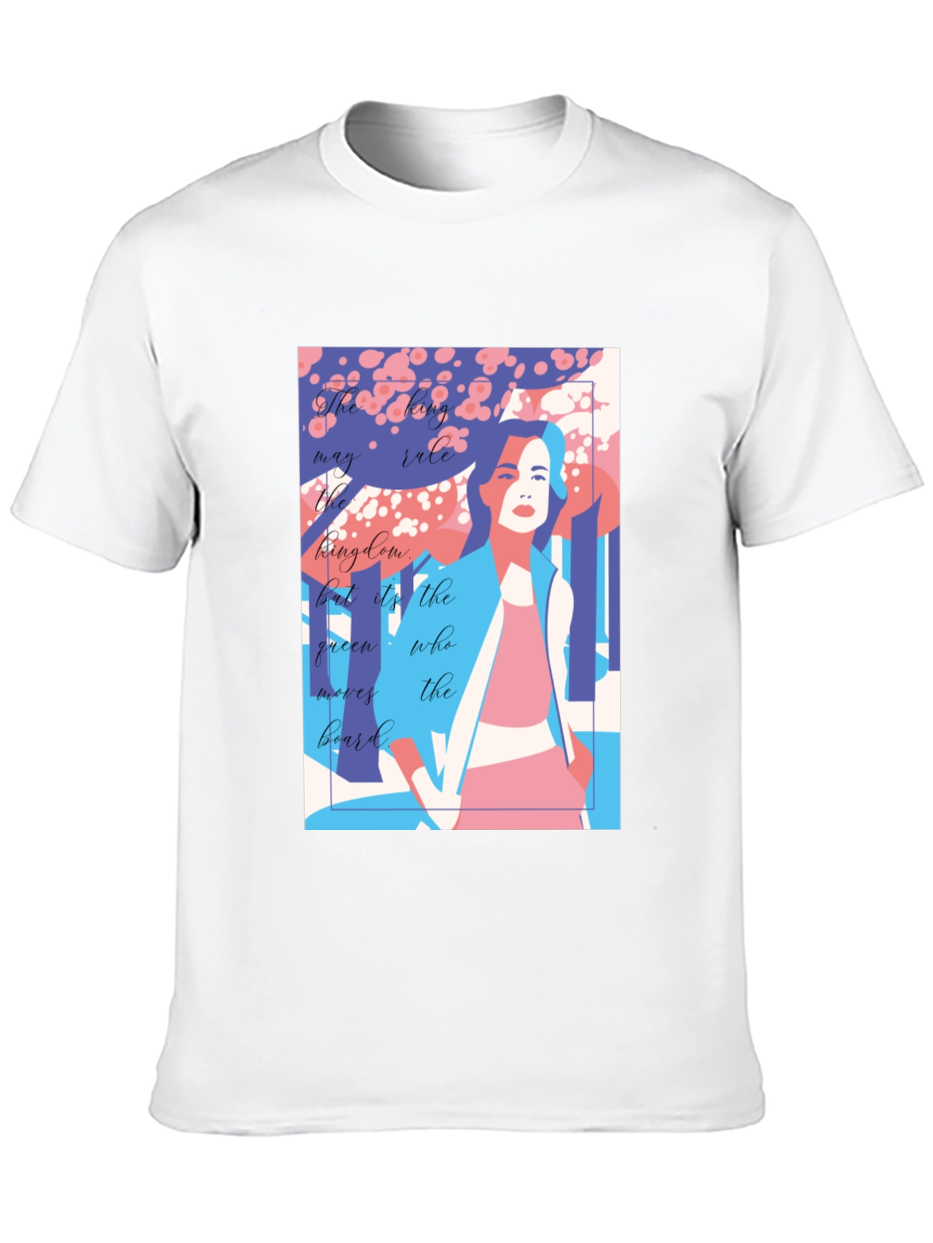 Queen Moves The Board T-Shirt - Unique Graphic Design