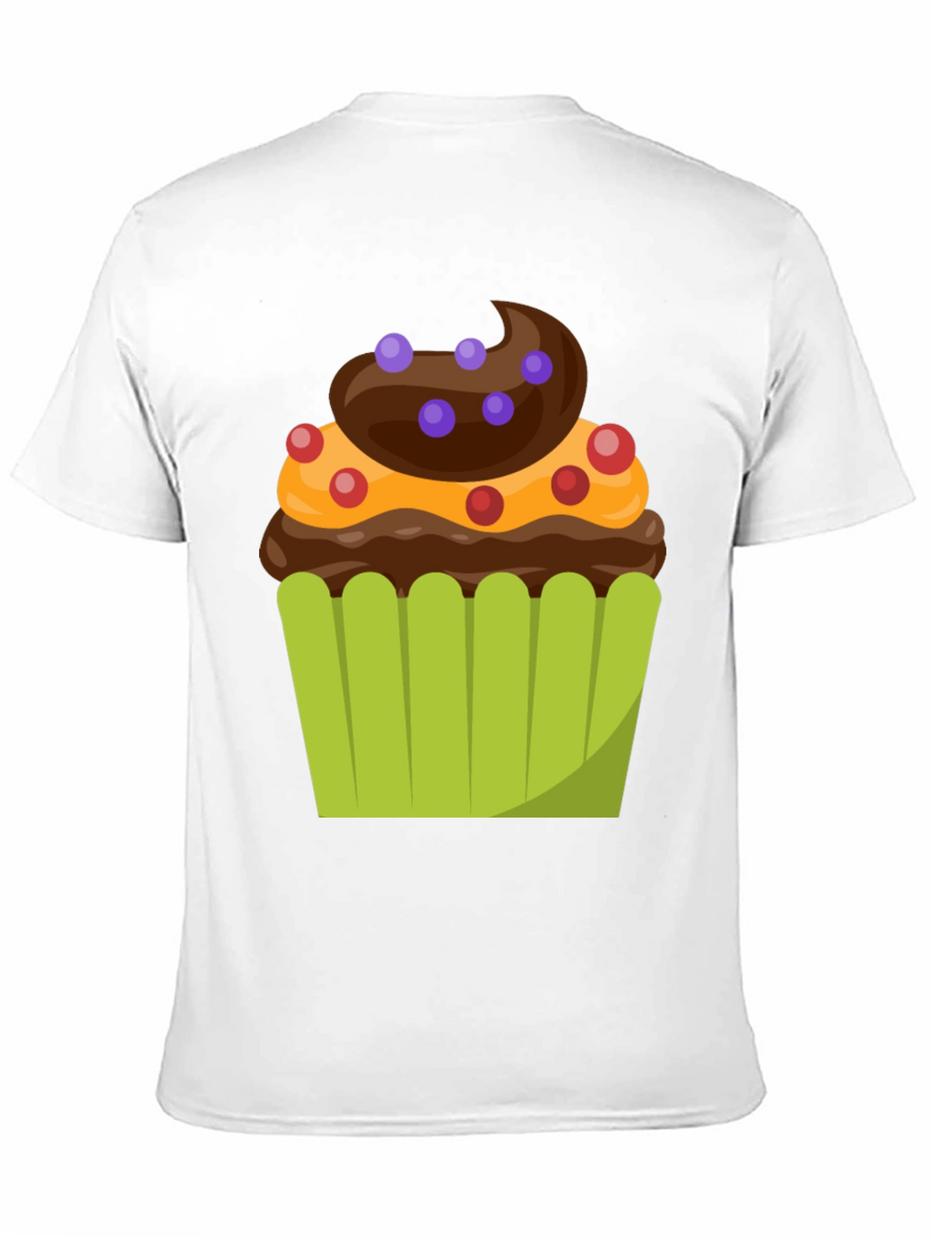 Cupcake Graphic T-Shirt - Sweet Tooth Style