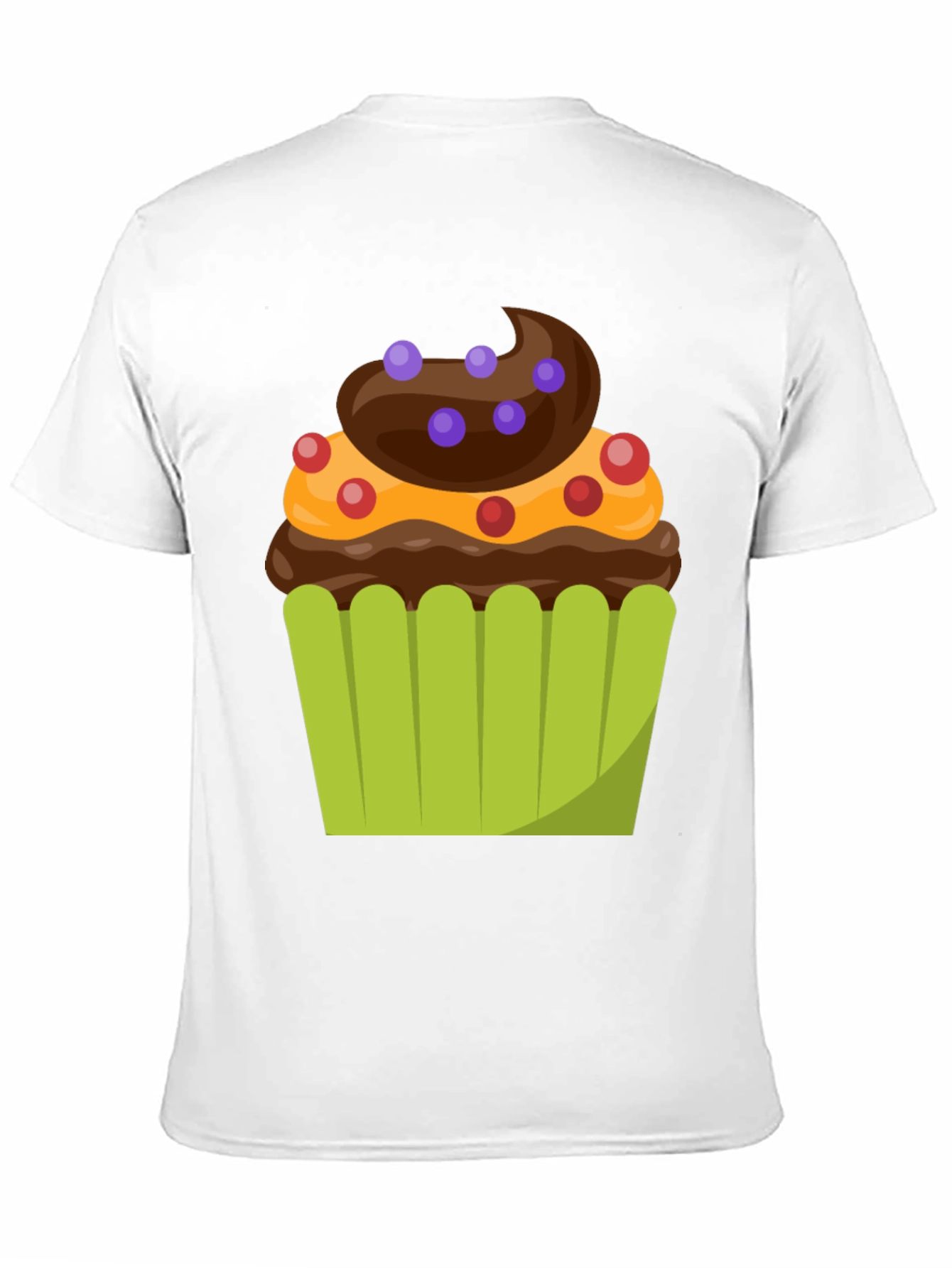 Cupcake Graphic T-Shirt - Sweet Tooth Style