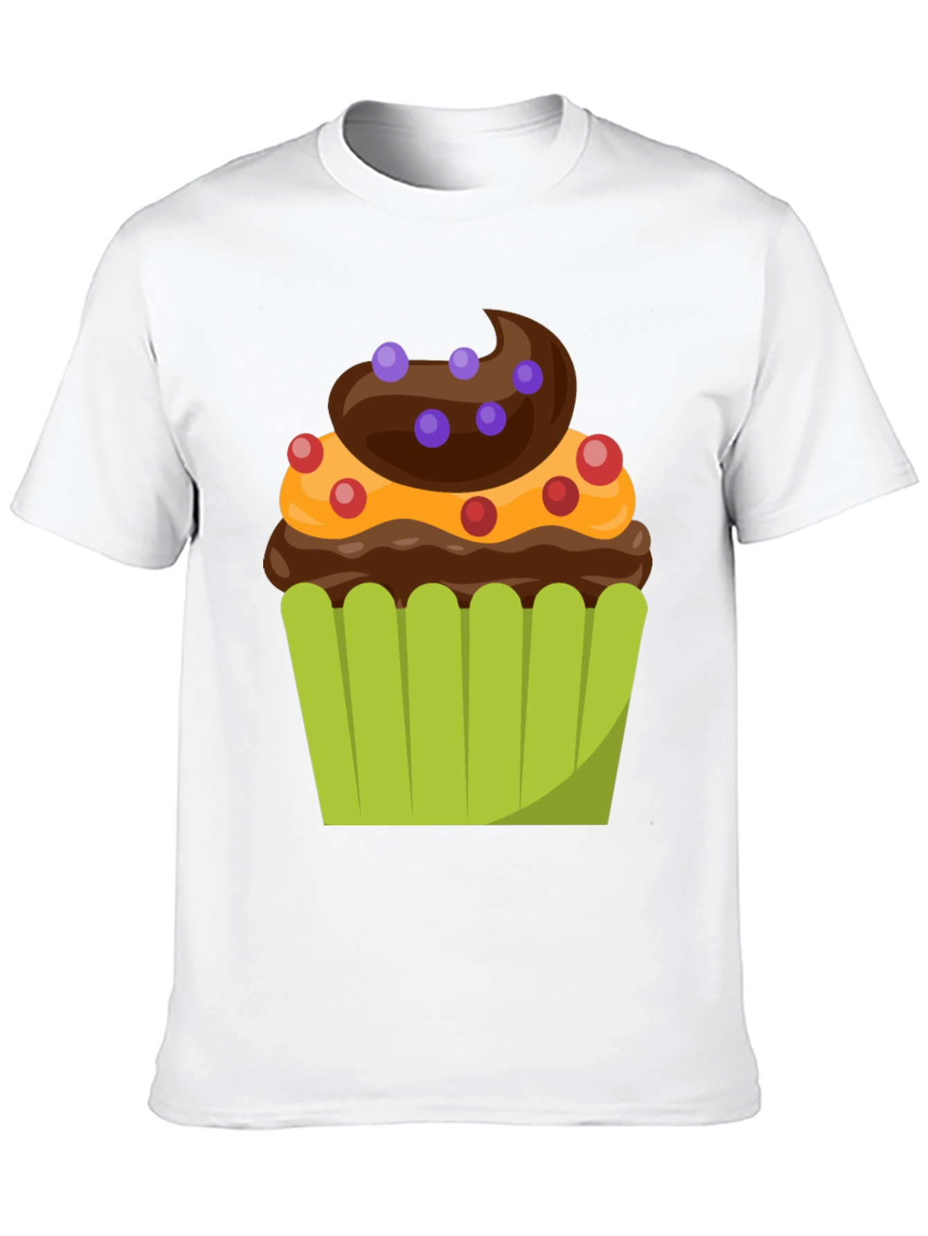 Cupcake Graphic T-Shirt - Sweet Tooth Style