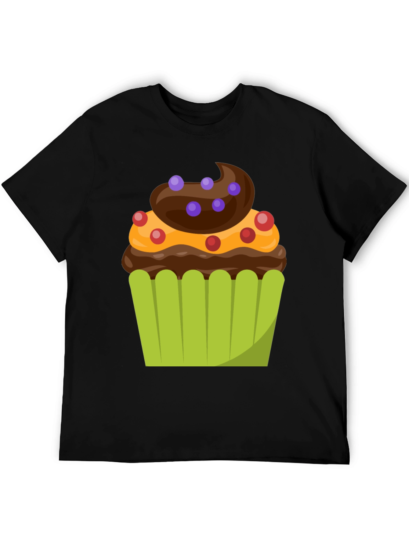 Cupcake Graphic T-Shirt - Sweet Tooth Style