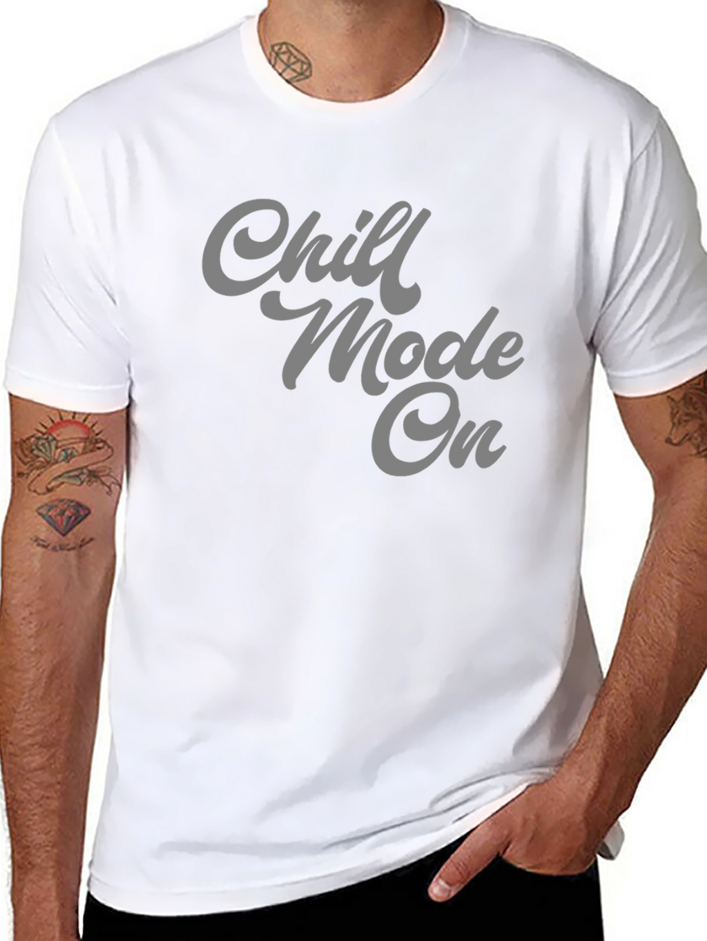 Chill Mode On - Mens Graphic T-Shirt