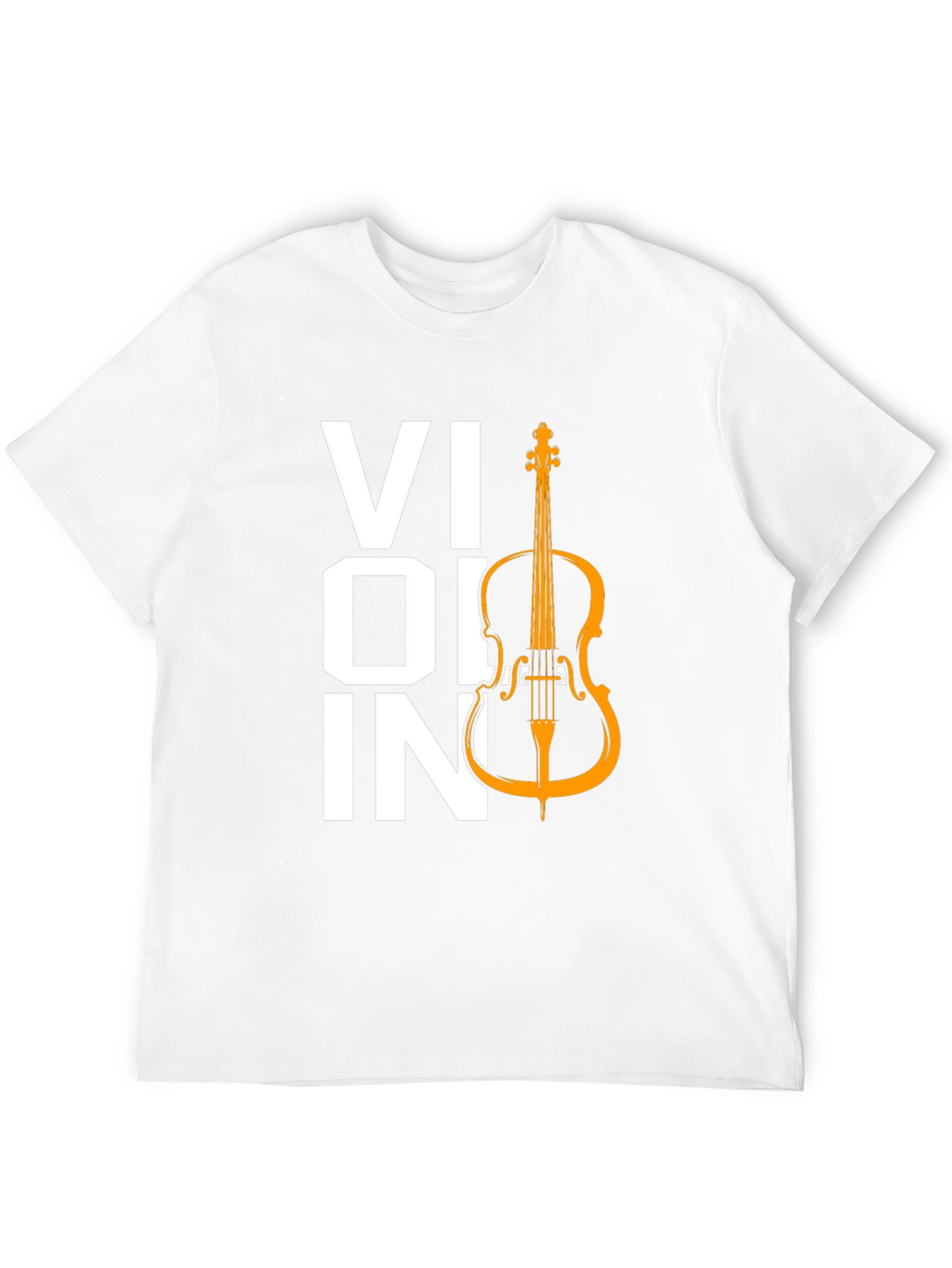 Violin Graphic Tee - Music Lover T-Shirt