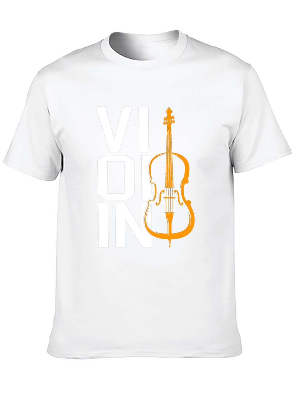 Violin Graphic Tee - Music Lover T-Shirt