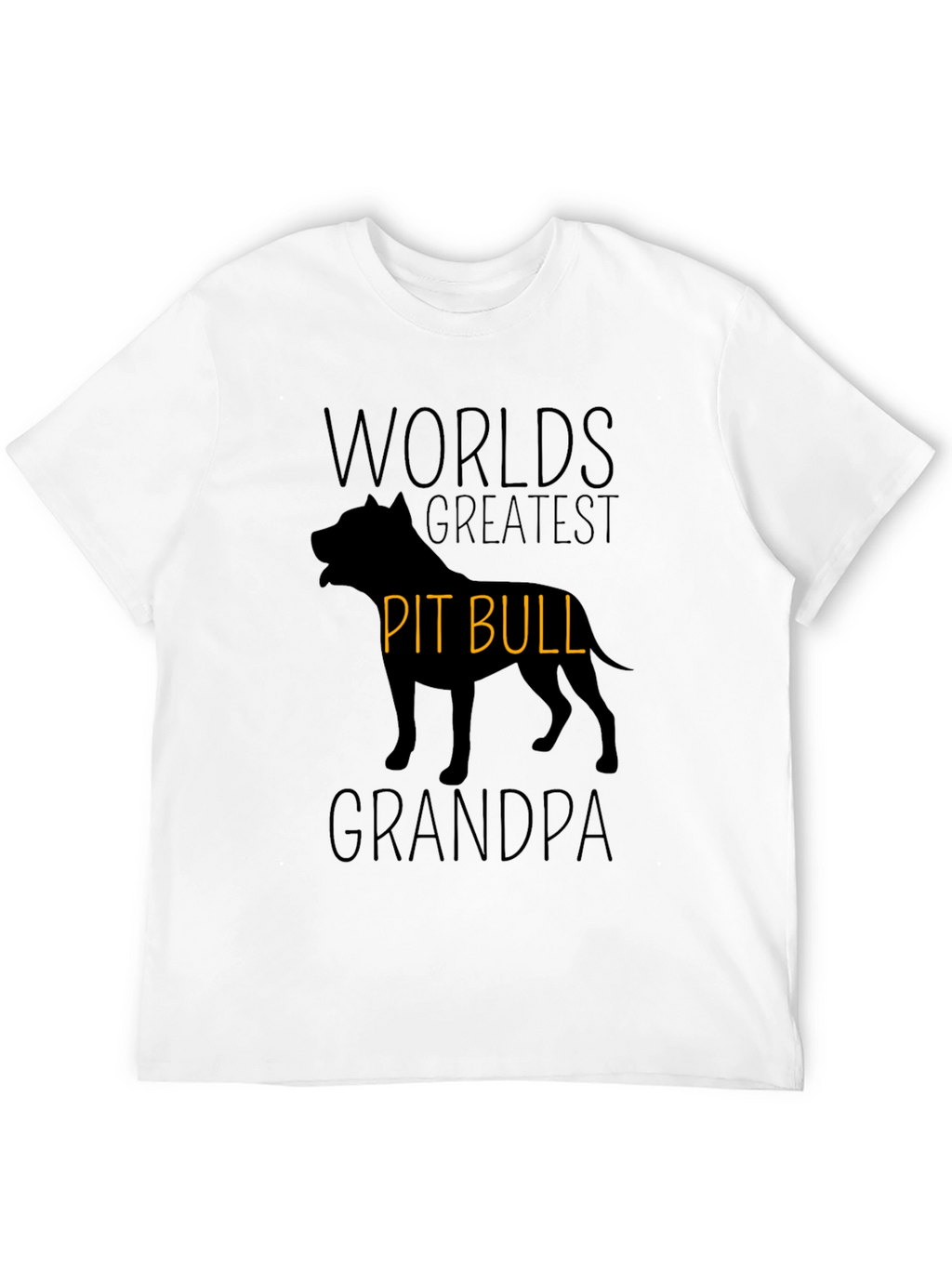 Worlds Greatest Pitbull Grandpa T-Shirt