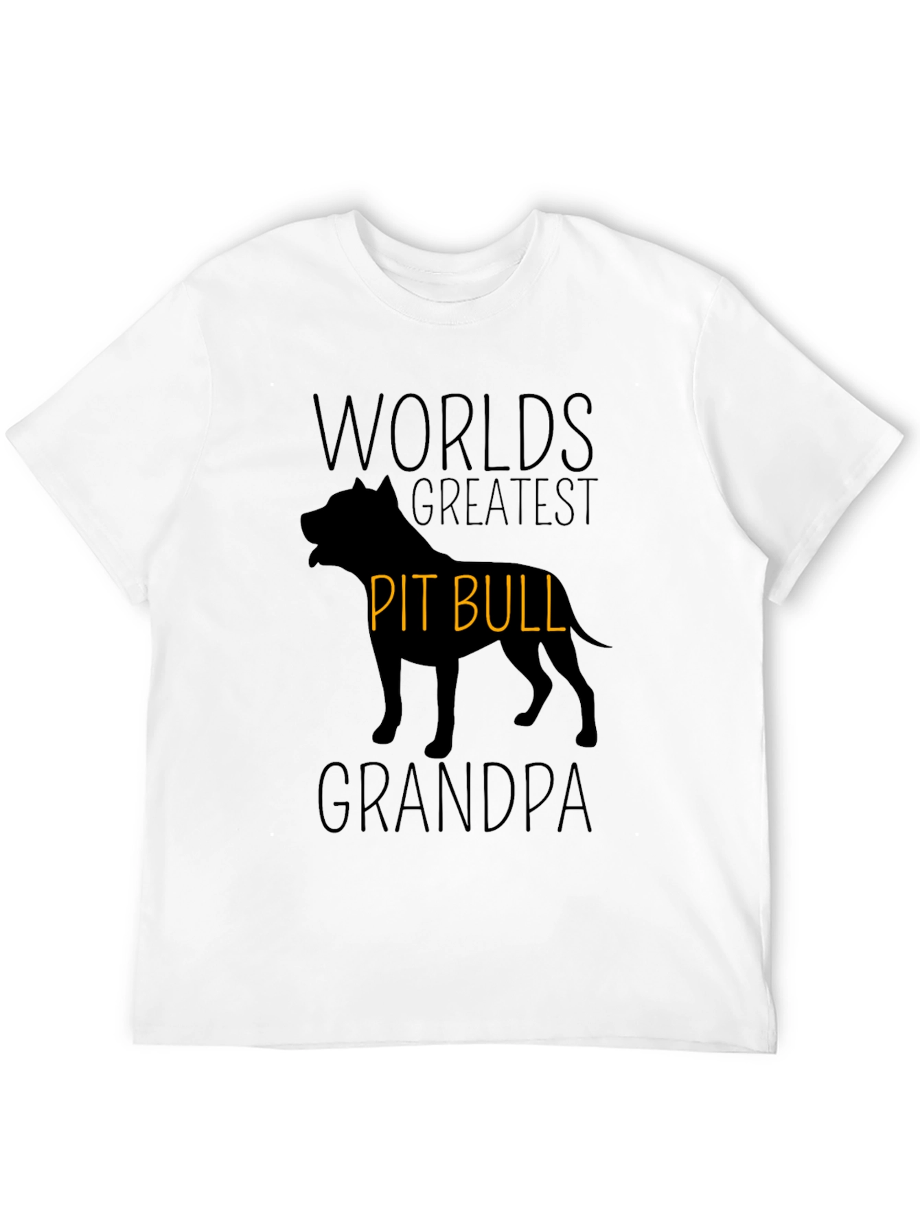 Worlds Greatest Pitbull Grandpa T-Shirt
