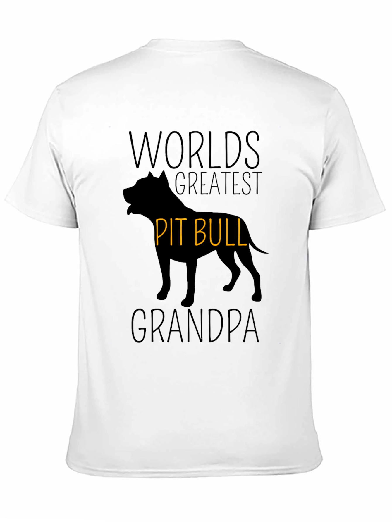 Worlds Greatest Pitbull Grandpa T-Shirt