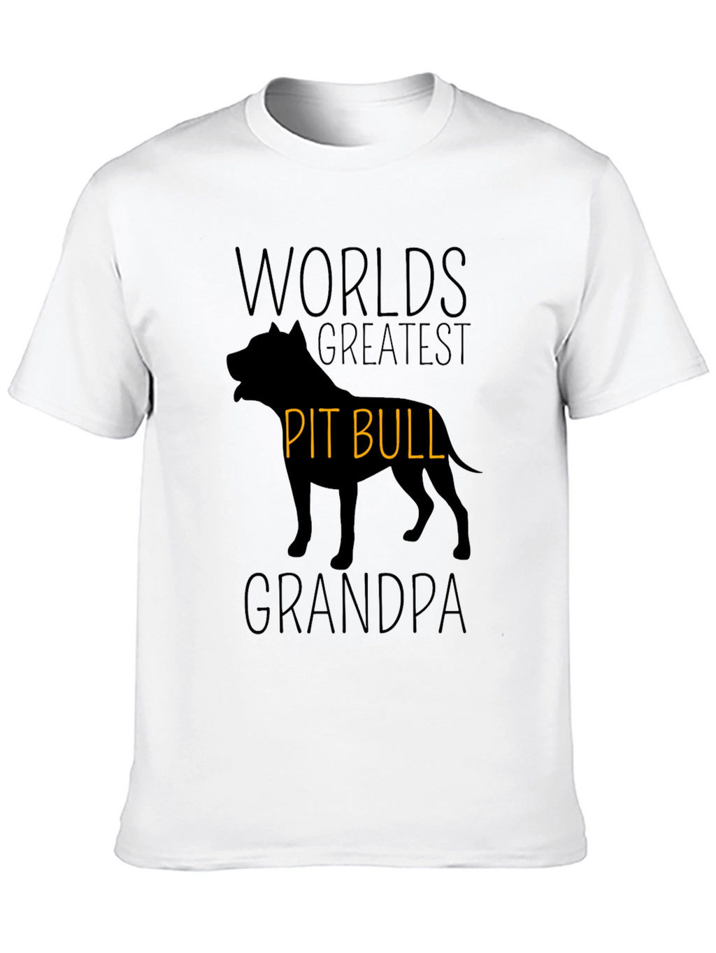 Worlds Greatest Pitbull Grandpa T-Shirt