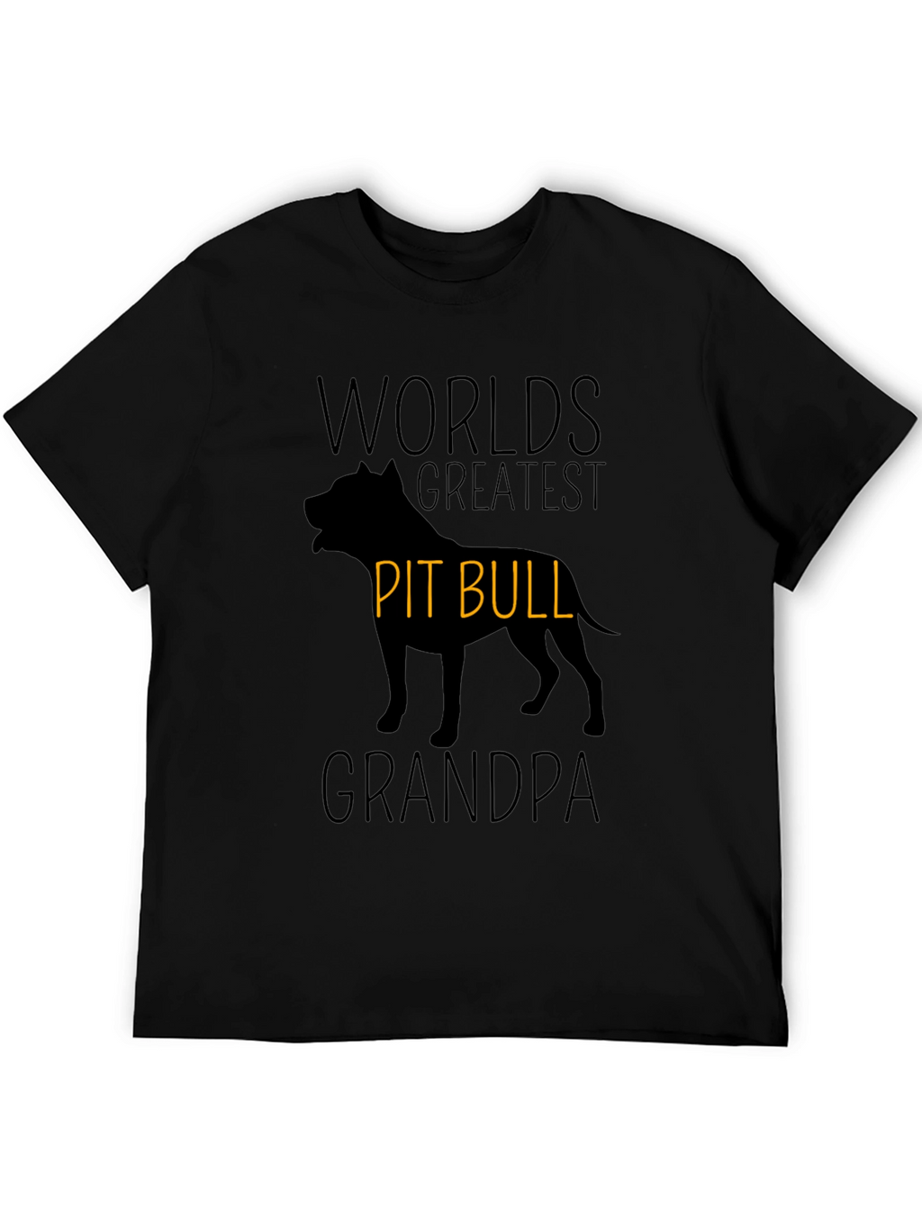 Worlds Greatest Pitbull Grandpa T-Shirt