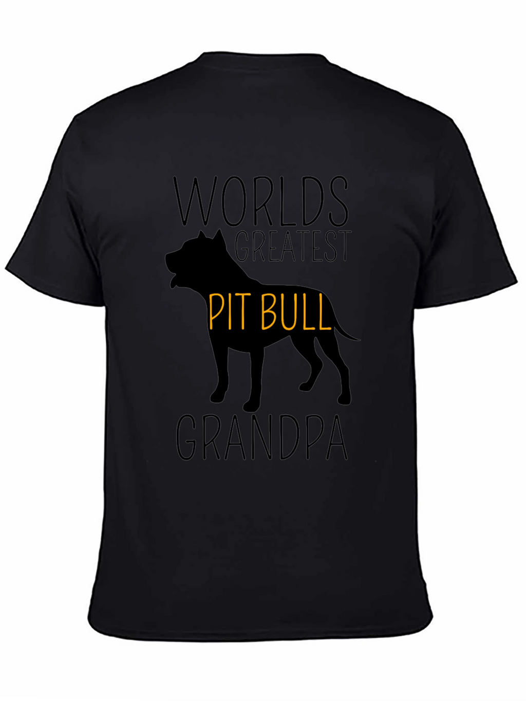 Worlds Greatest Pitbull Grandpa T-Shirt