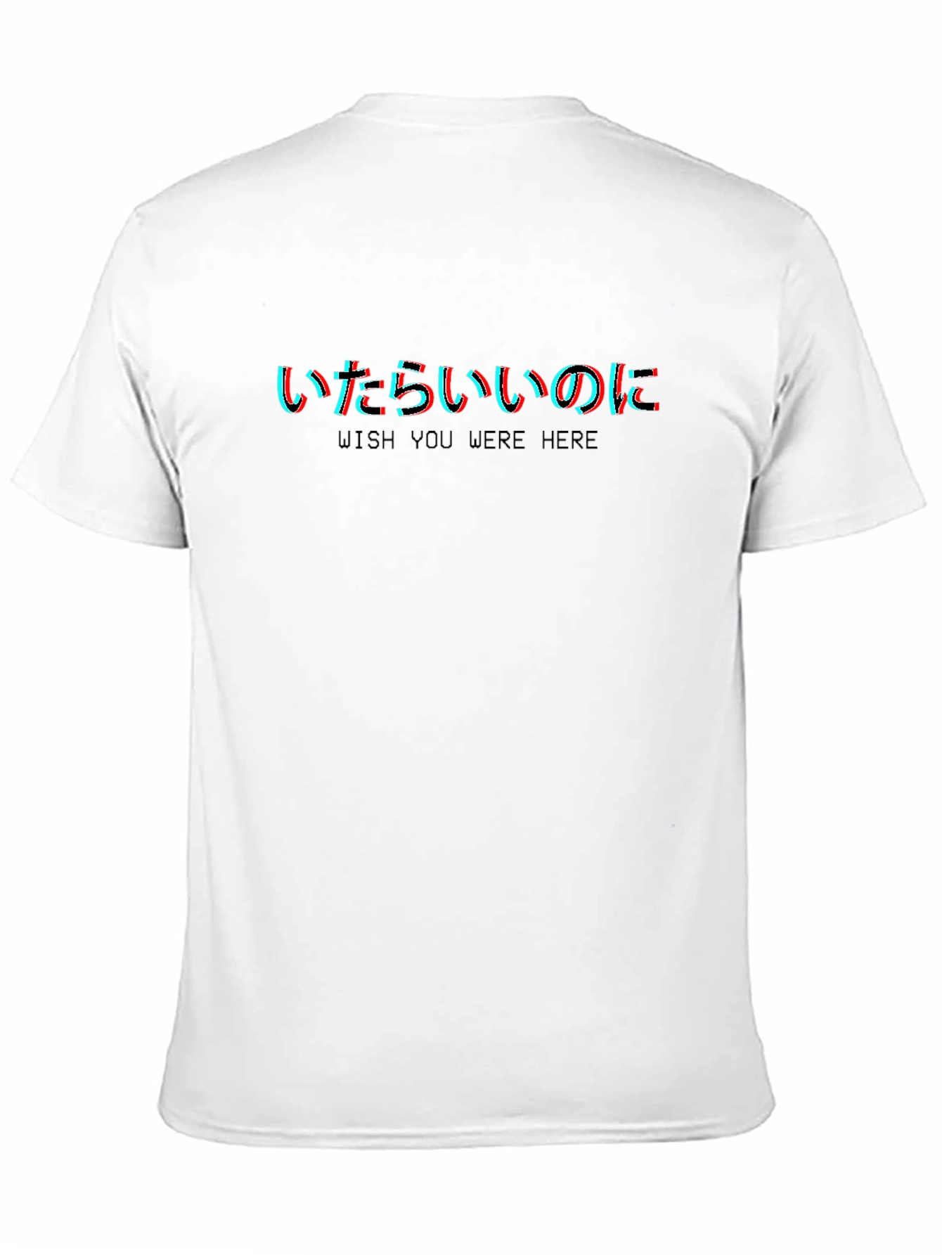 Wish You Were Here Graphic Tee - Black T-Shirt