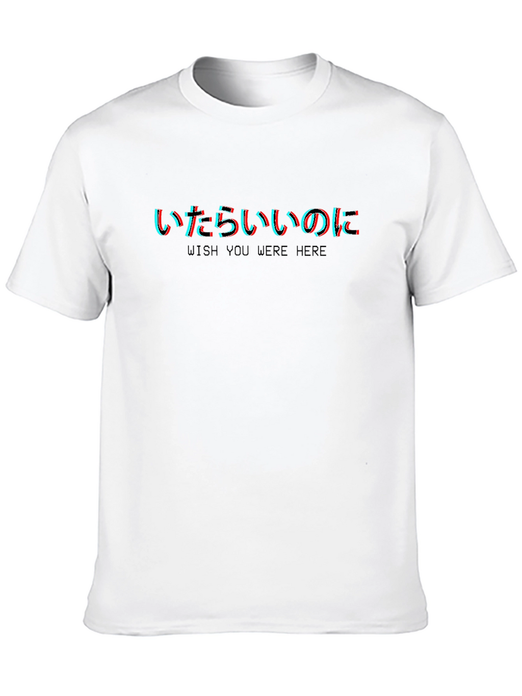 Wish You Were Here Graphic Tee - Black T-Shirt