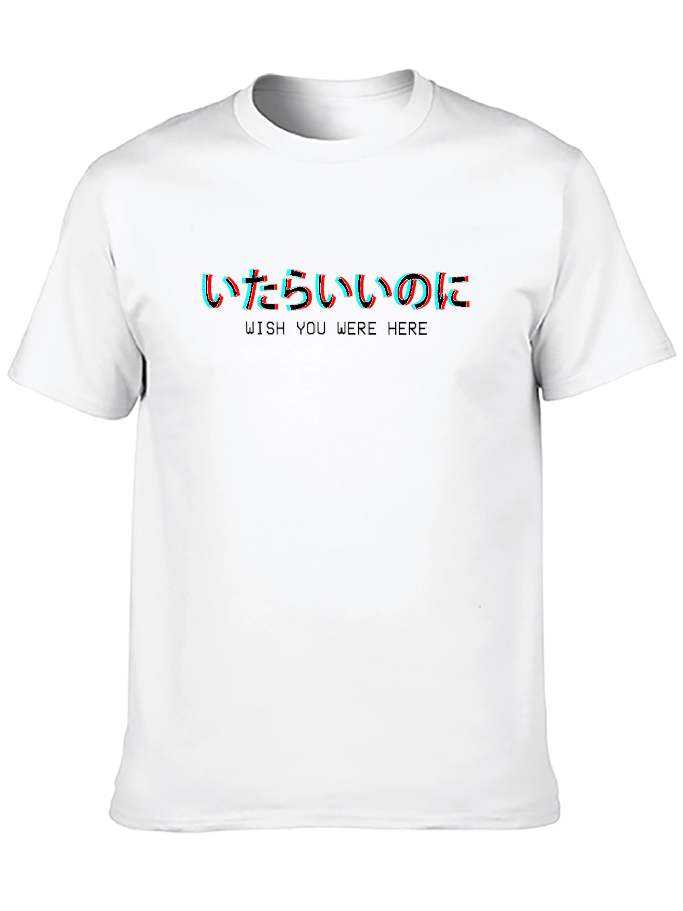 Wish You Were Here Graphic Tee - Black T-Shirt