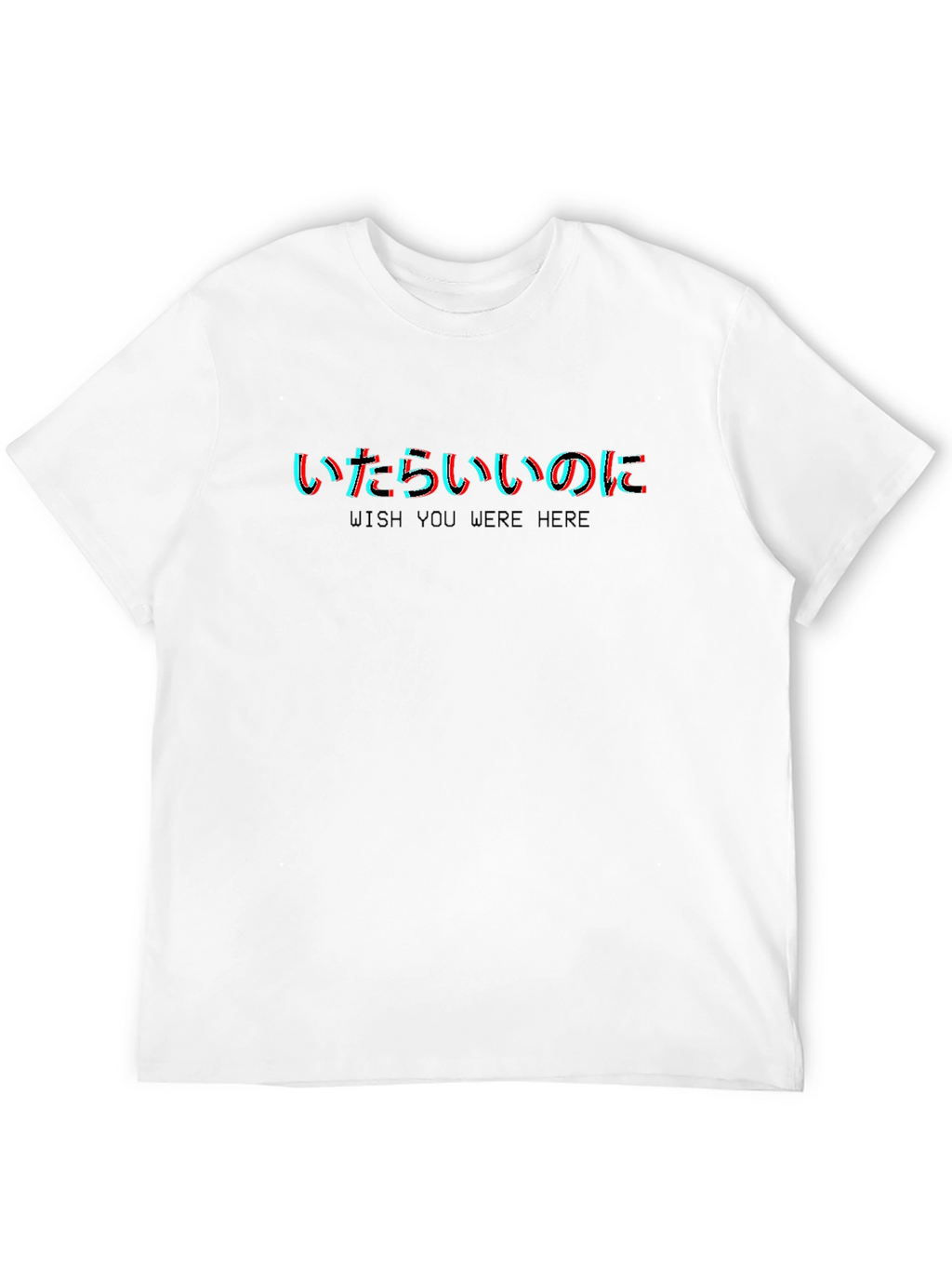 Wish You Were Here Graphic Tee - Black T-Shirt