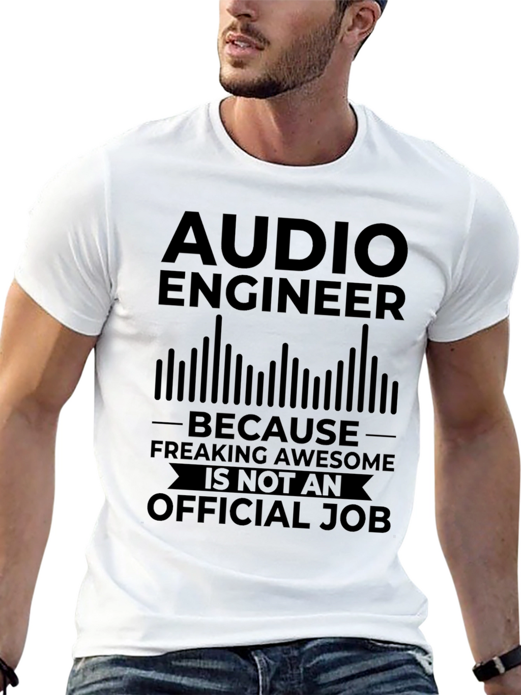 Audio Engineer T-Shirt - Freaking Awesome Job!