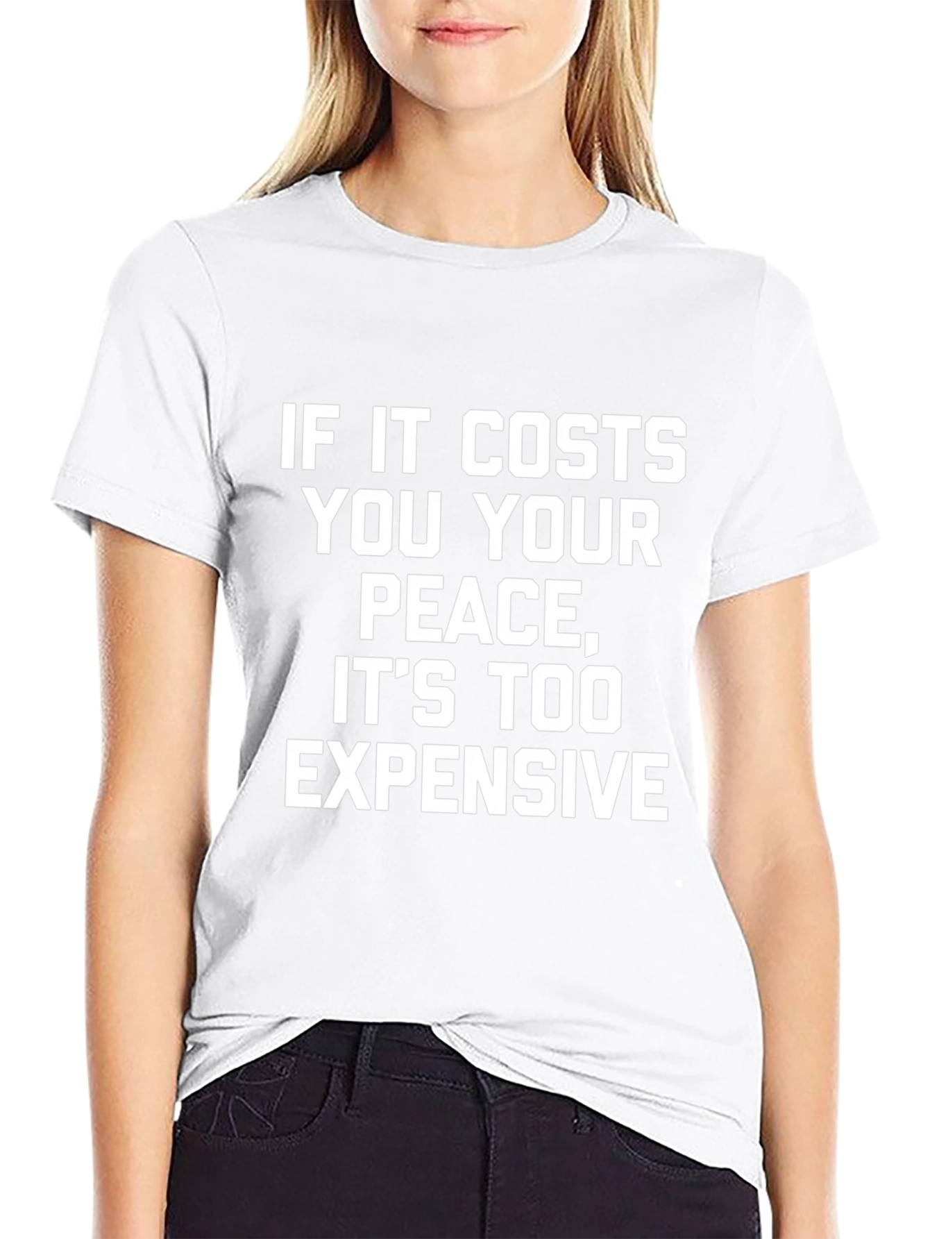 Peace Cost Graphic Tee - Relaxed Fit Cotton T-Shirt