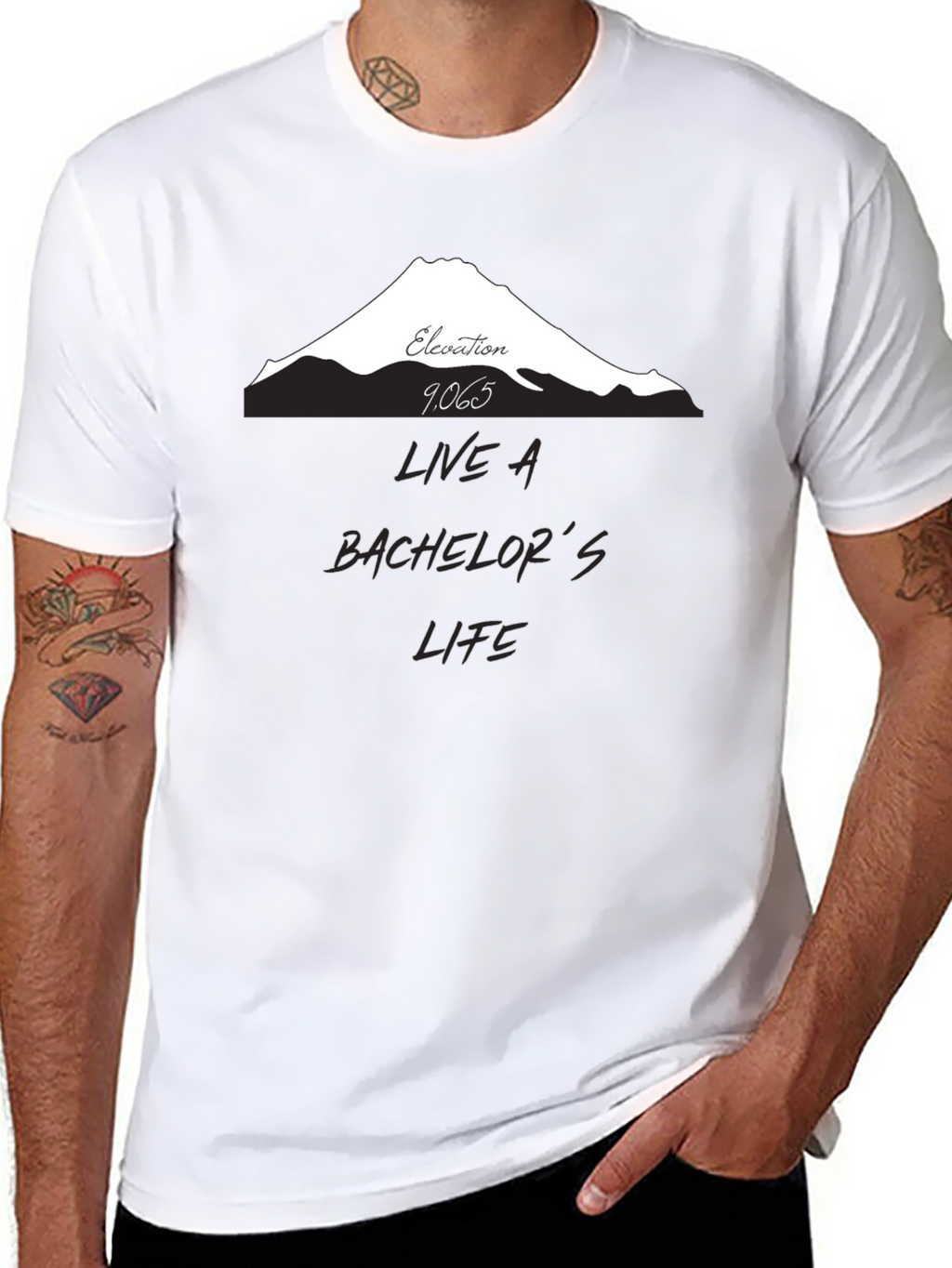 Elevation 9065 Bachelors Life Tee