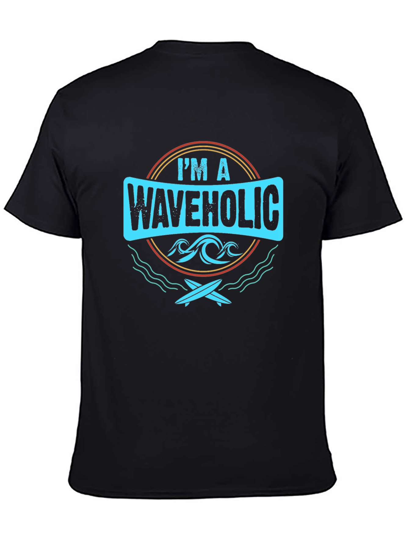 Im a Waveholic Graphic T-Shirt Surf Tee