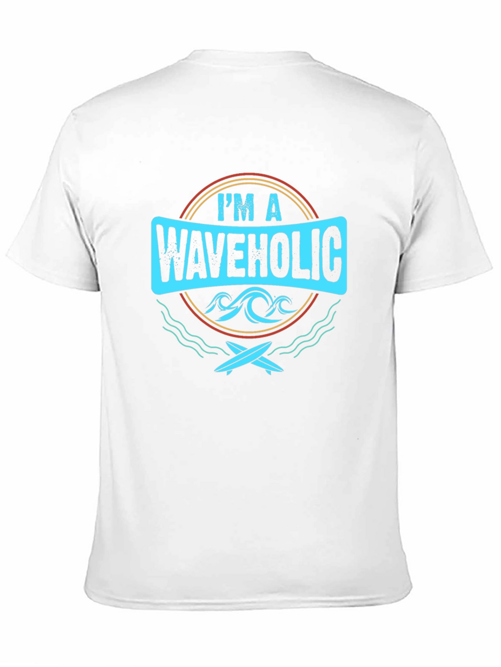 Im a Waveholic Graphic T-Shirt Surf Tee