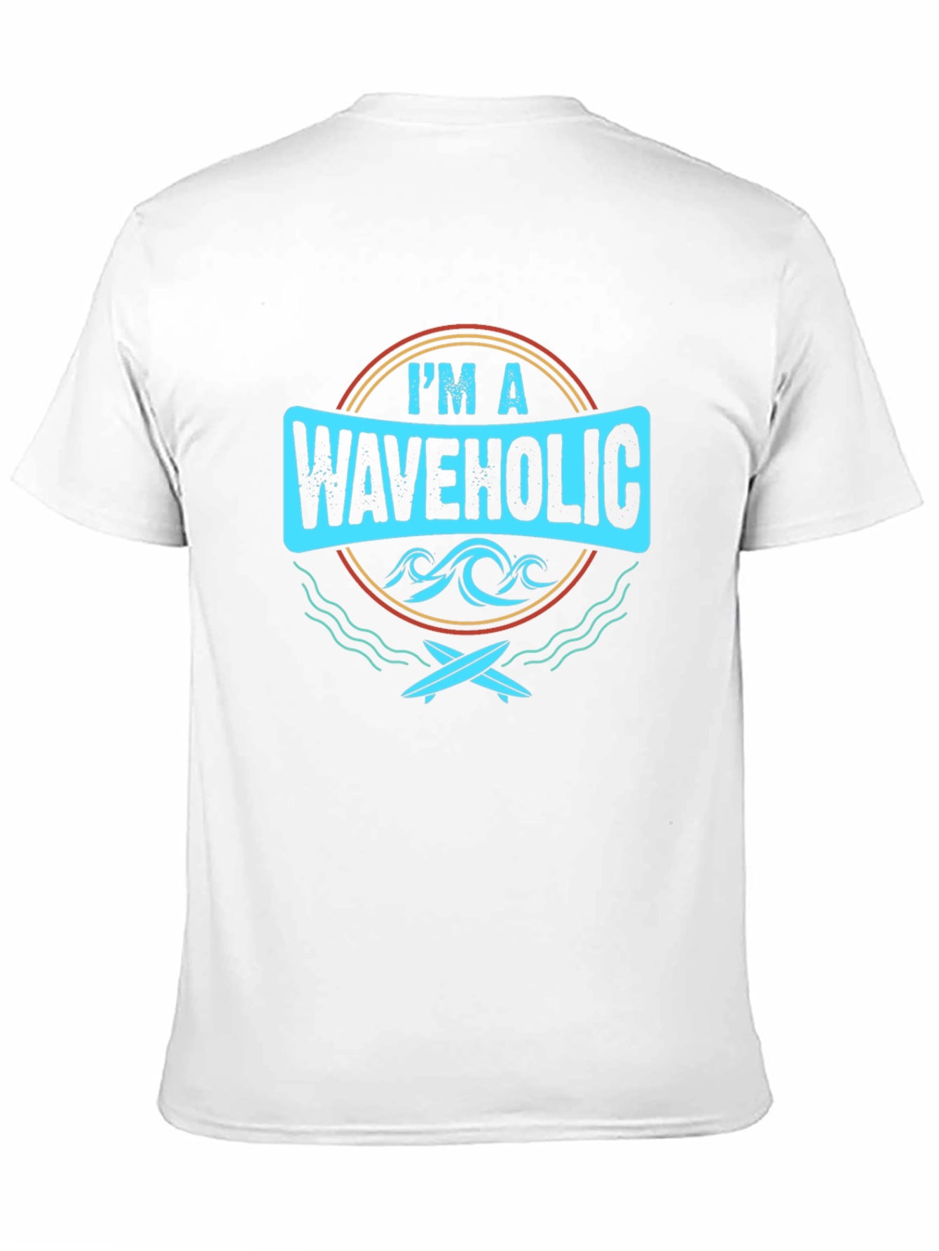 Im a Waveholic Graphic T-Shirt Surf Tee