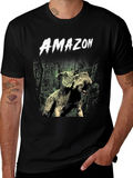 Amazon Graphic T-Shirt - Mens Black Tee