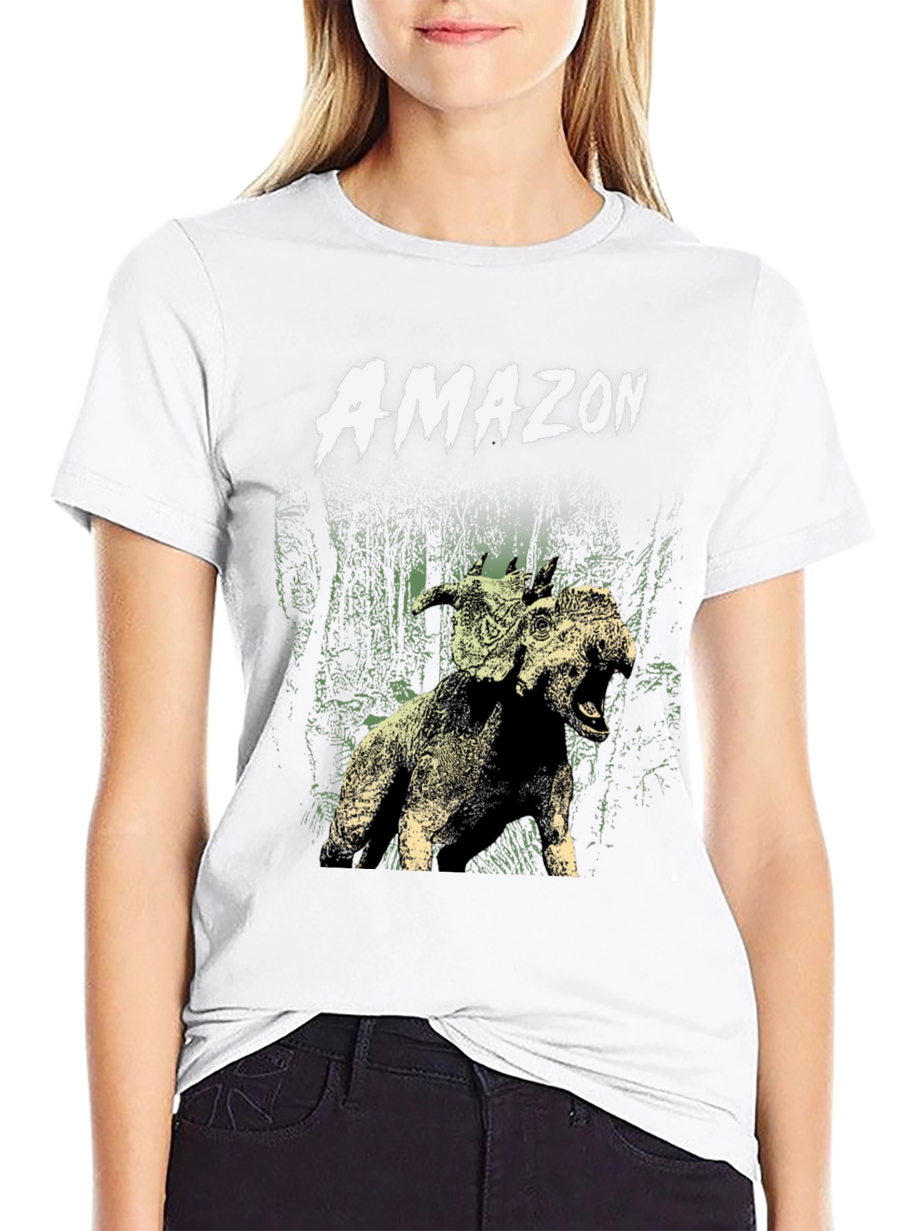 Amazon Graphic T-Shirt - Mens Black Tee