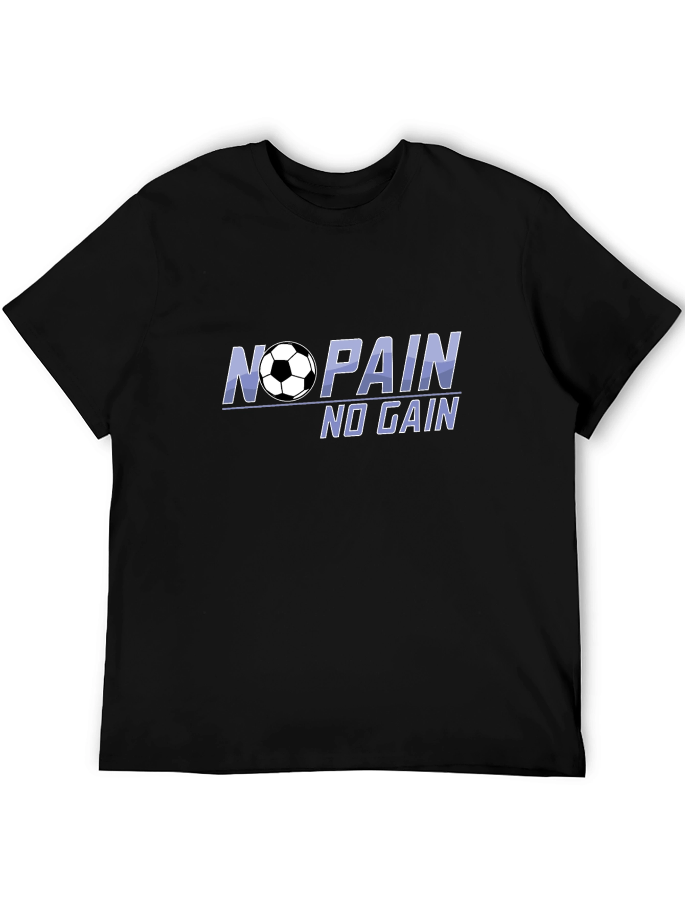 No Pain No Gain Soccer Graphic Tee