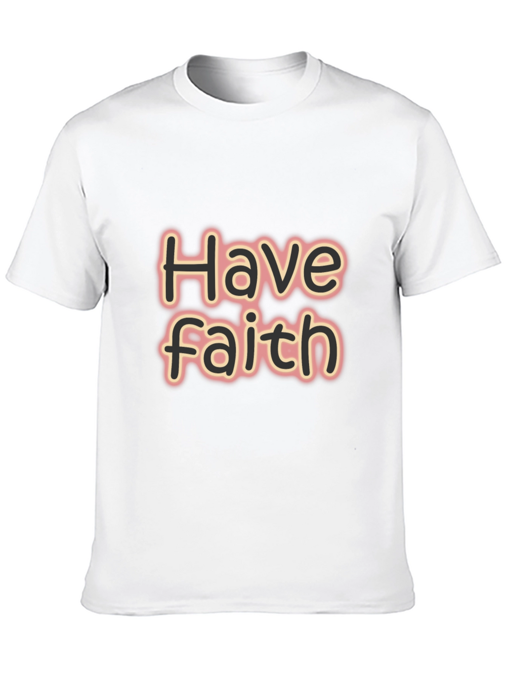 Have Faith Graphic Tee - Black Casual T-Shirt
