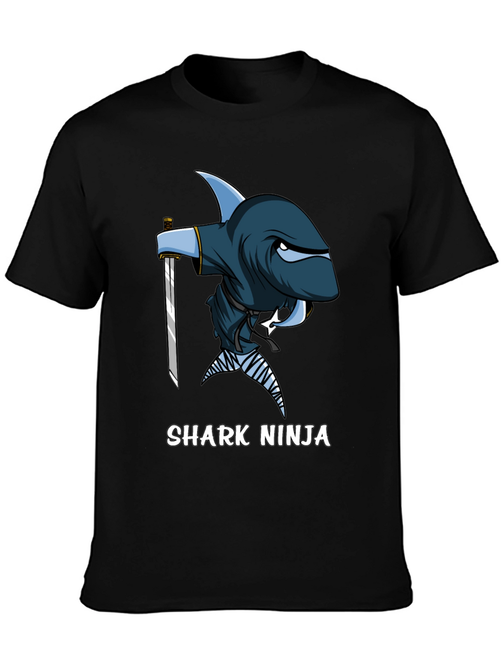 Shark Ninja T-Shirt - Unique Graphic Tee