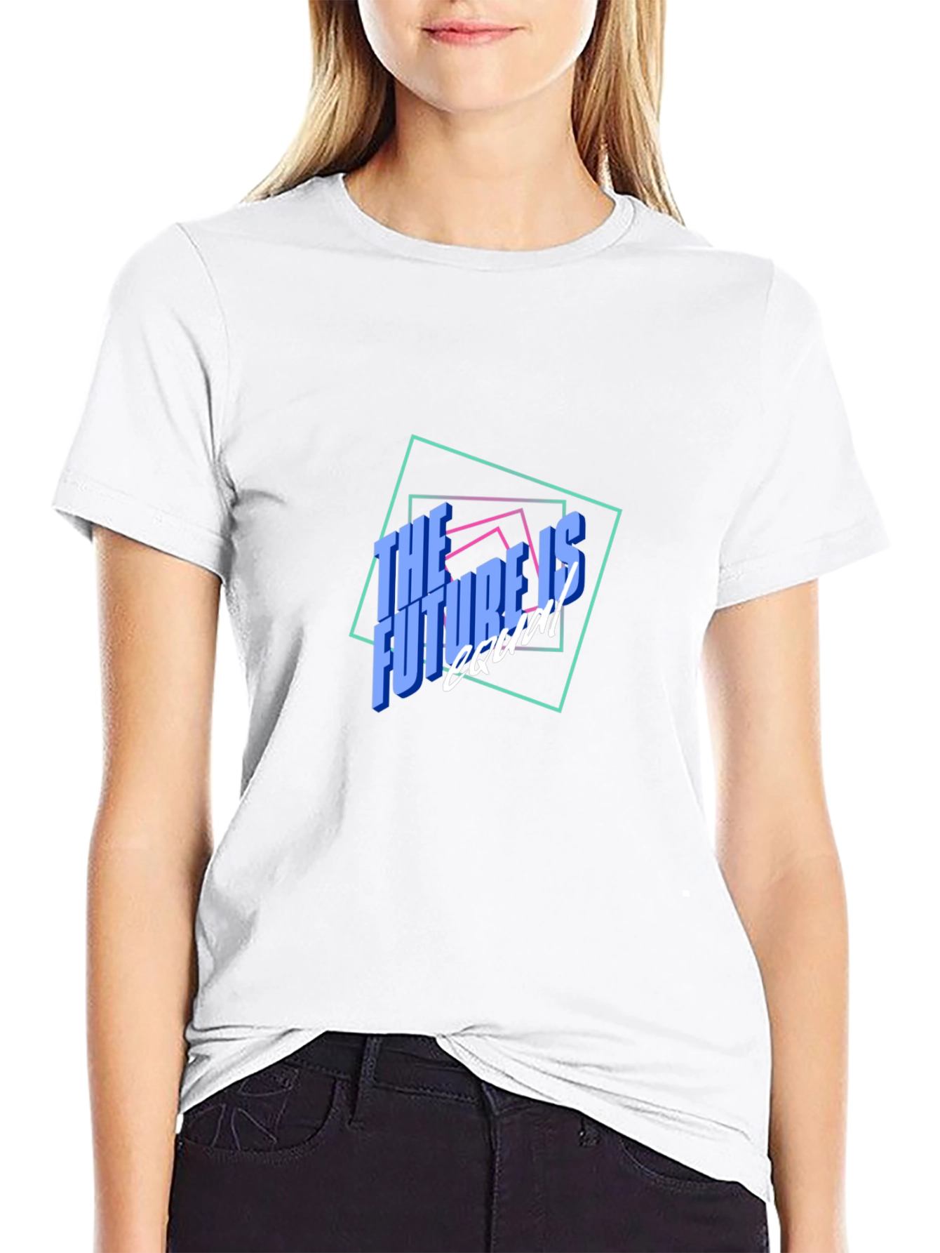 The Future is Equal Black Graphic Tee