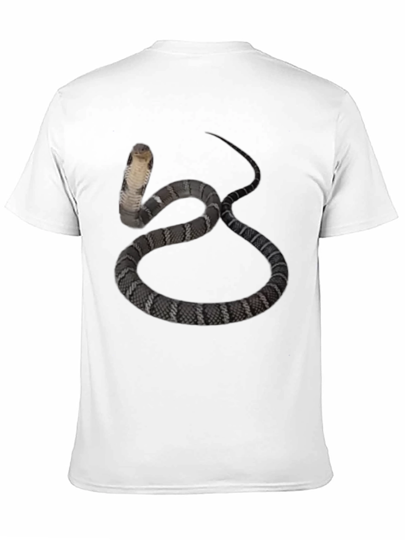 Cobra Snake Graphic Tee - Mens Black T-Shirt