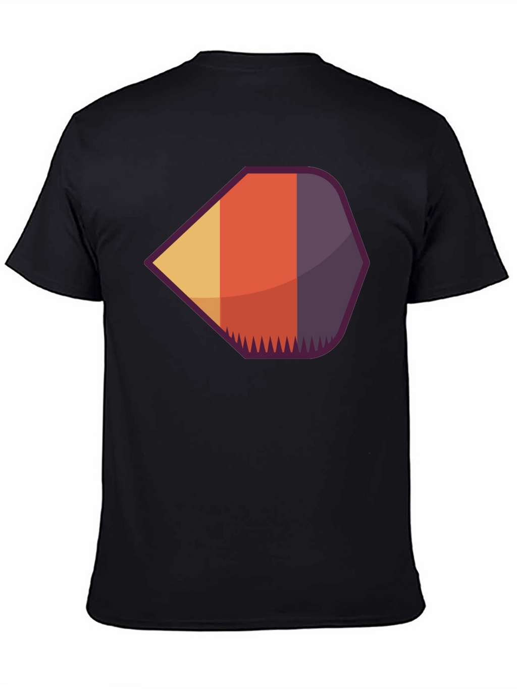 Geometric Retro Graphic Tee - Modern Casual Style