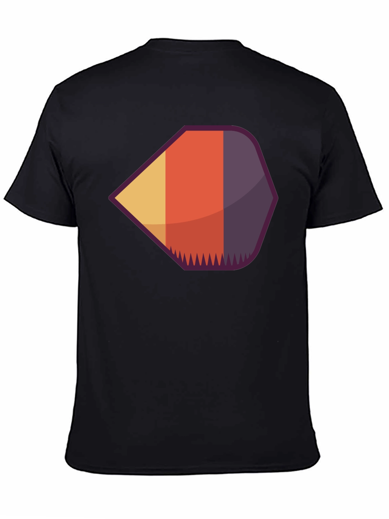 Geometric Retro Graphic Tee - Modern Casual Style