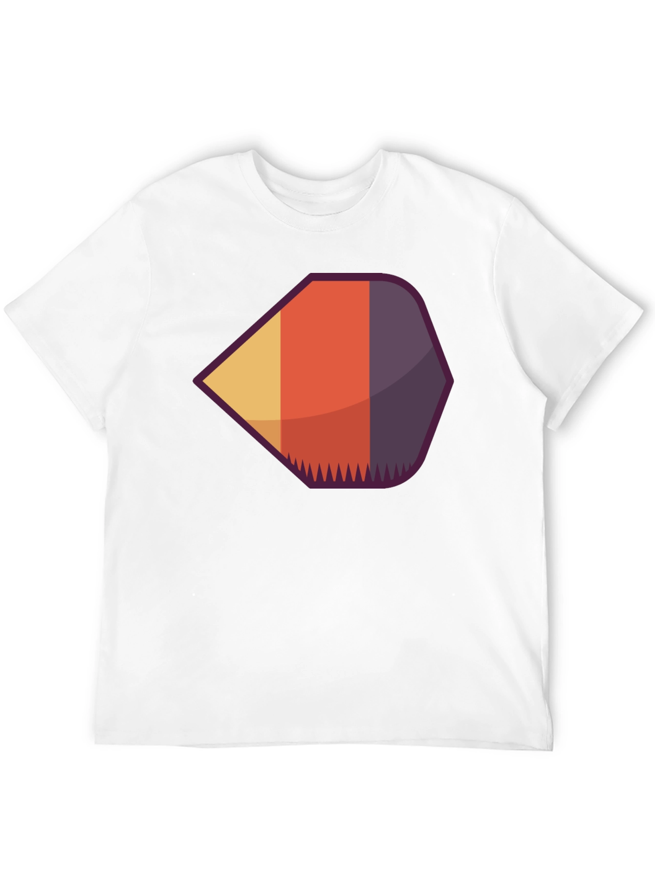 Geometric Retro Graphic Tee - Modern Casual Style