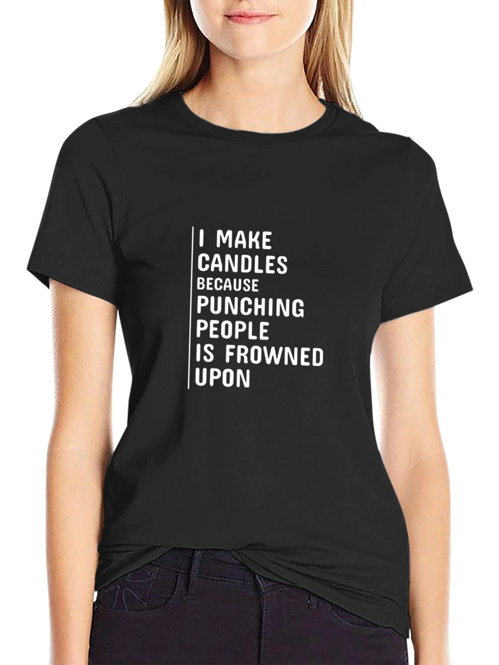 I Make Candles Graphic T-Shirt - Funny Sarcastic Tee