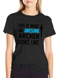 Awesome Archer Graphic Tee - Perfect Gift!