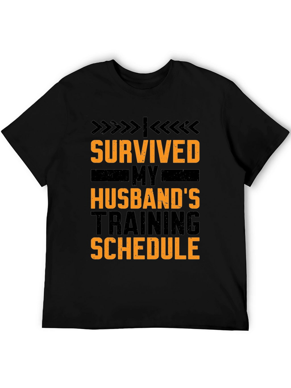 I Survived My Husbands Training Schedule T-Shirt