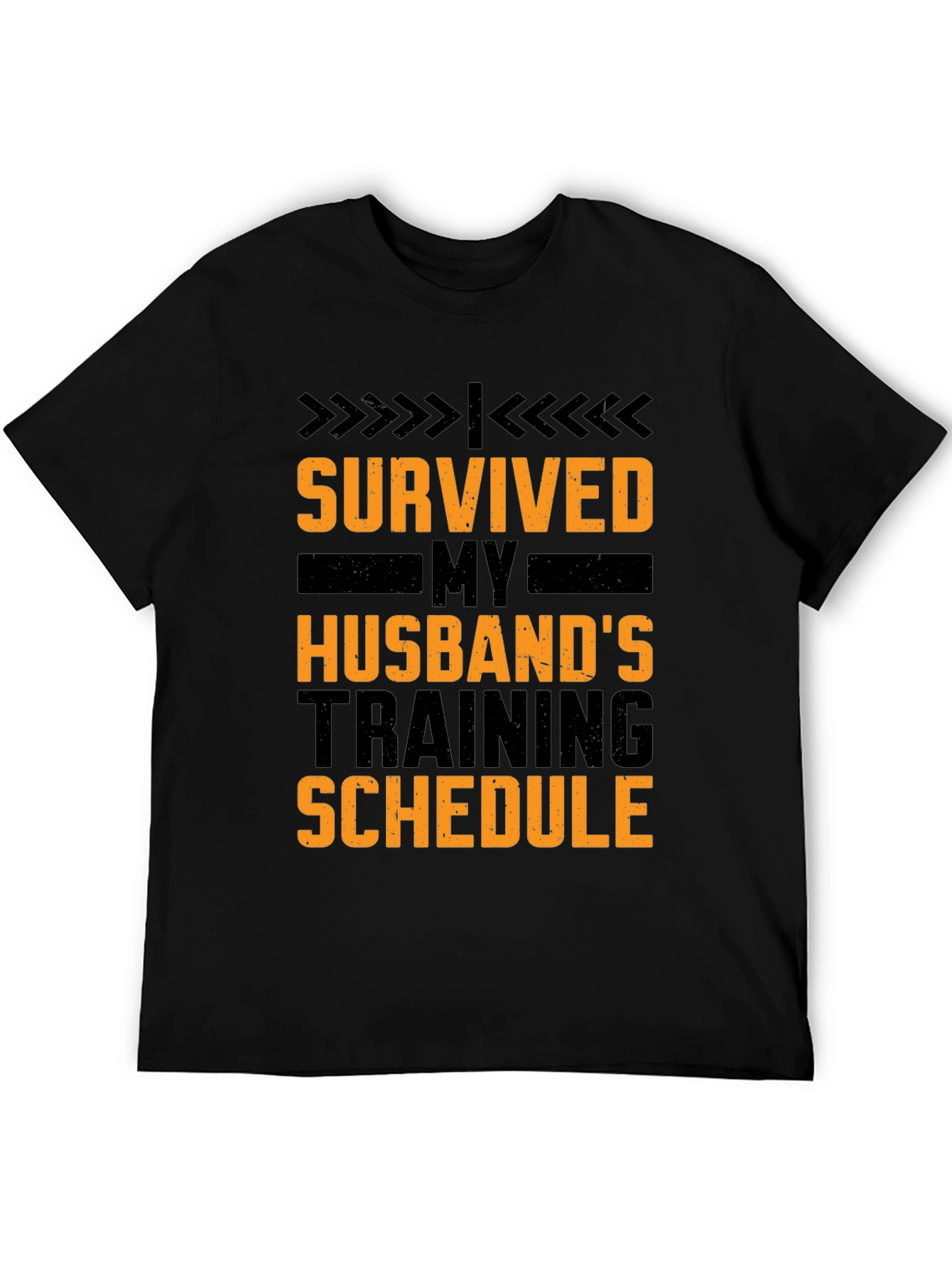 I Survived My Husbands Training Schedule T-Shirt