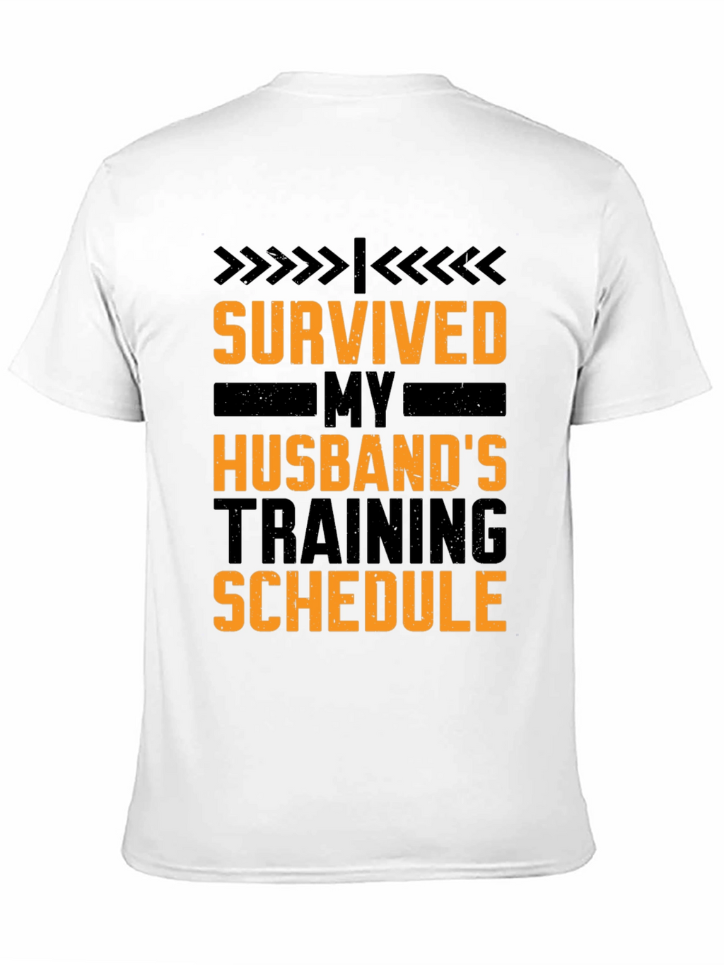 I Survived My Husbands Training Schedule T-Shirt