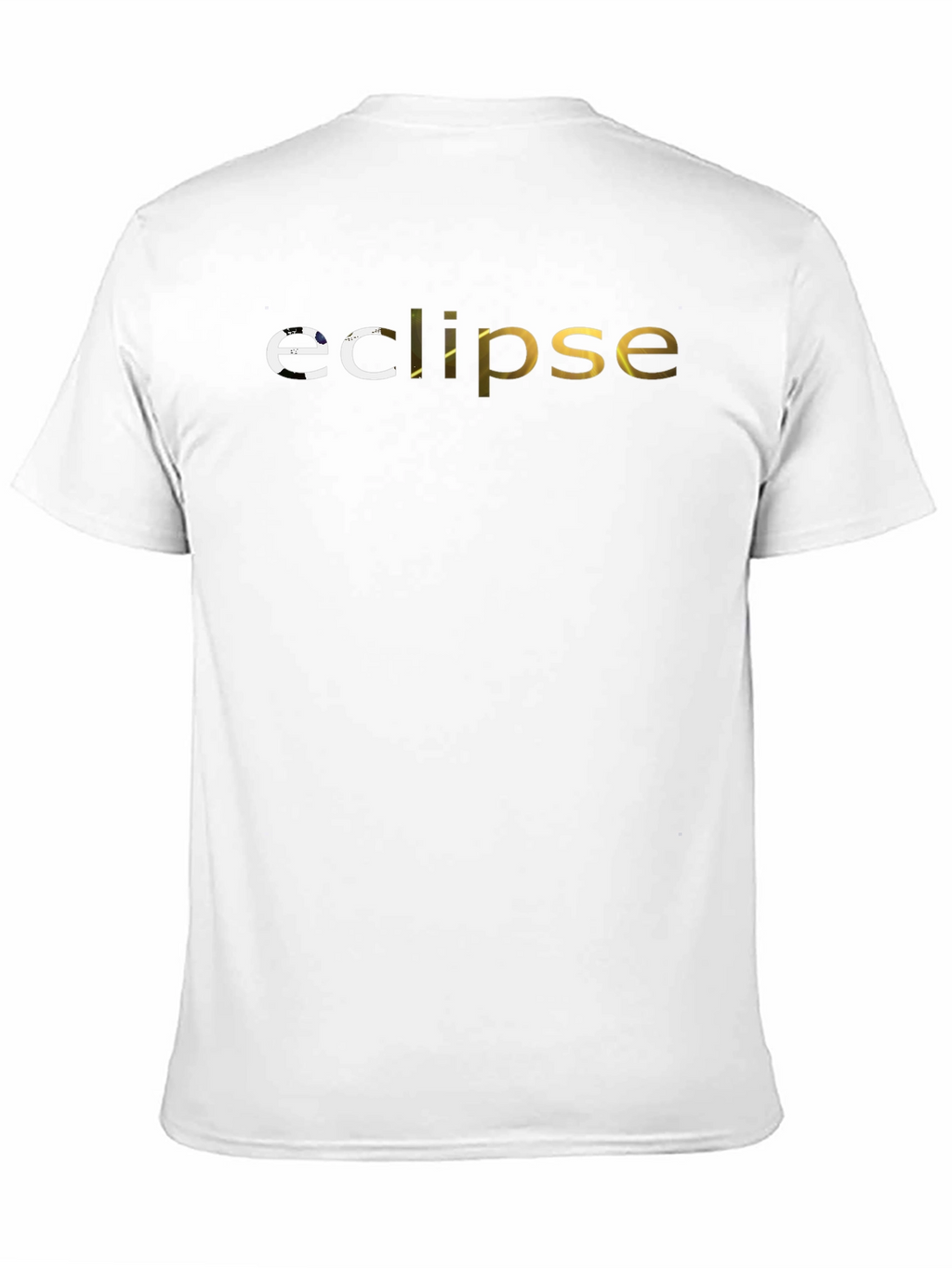 Eclipse Graphic Print Black T-Shirt