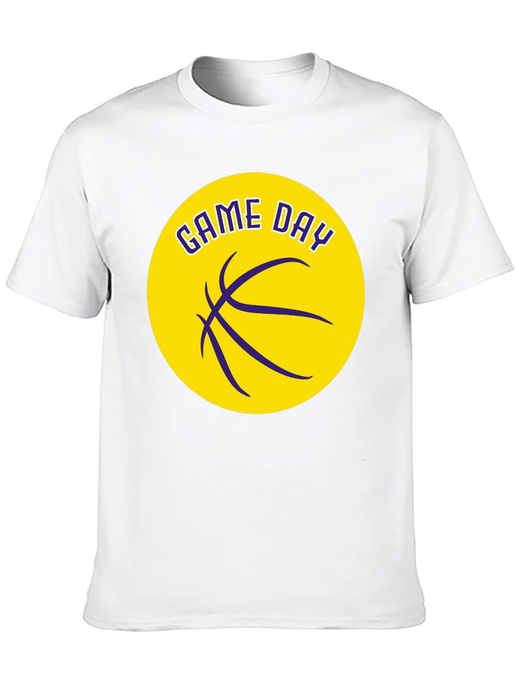 Game Day Basketball Graphic T-Shirt