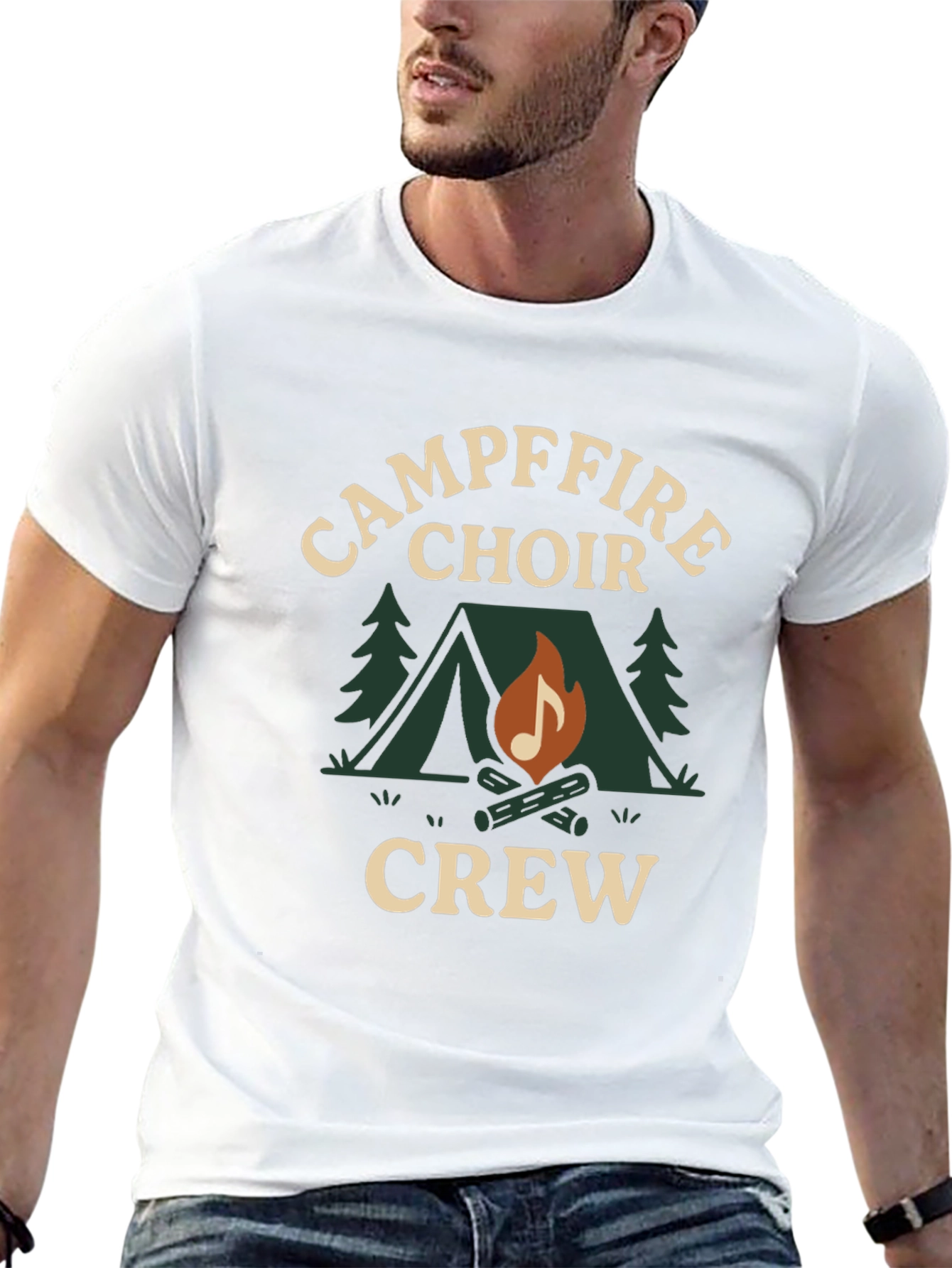 Campfire Choir Crew Graphic Tee