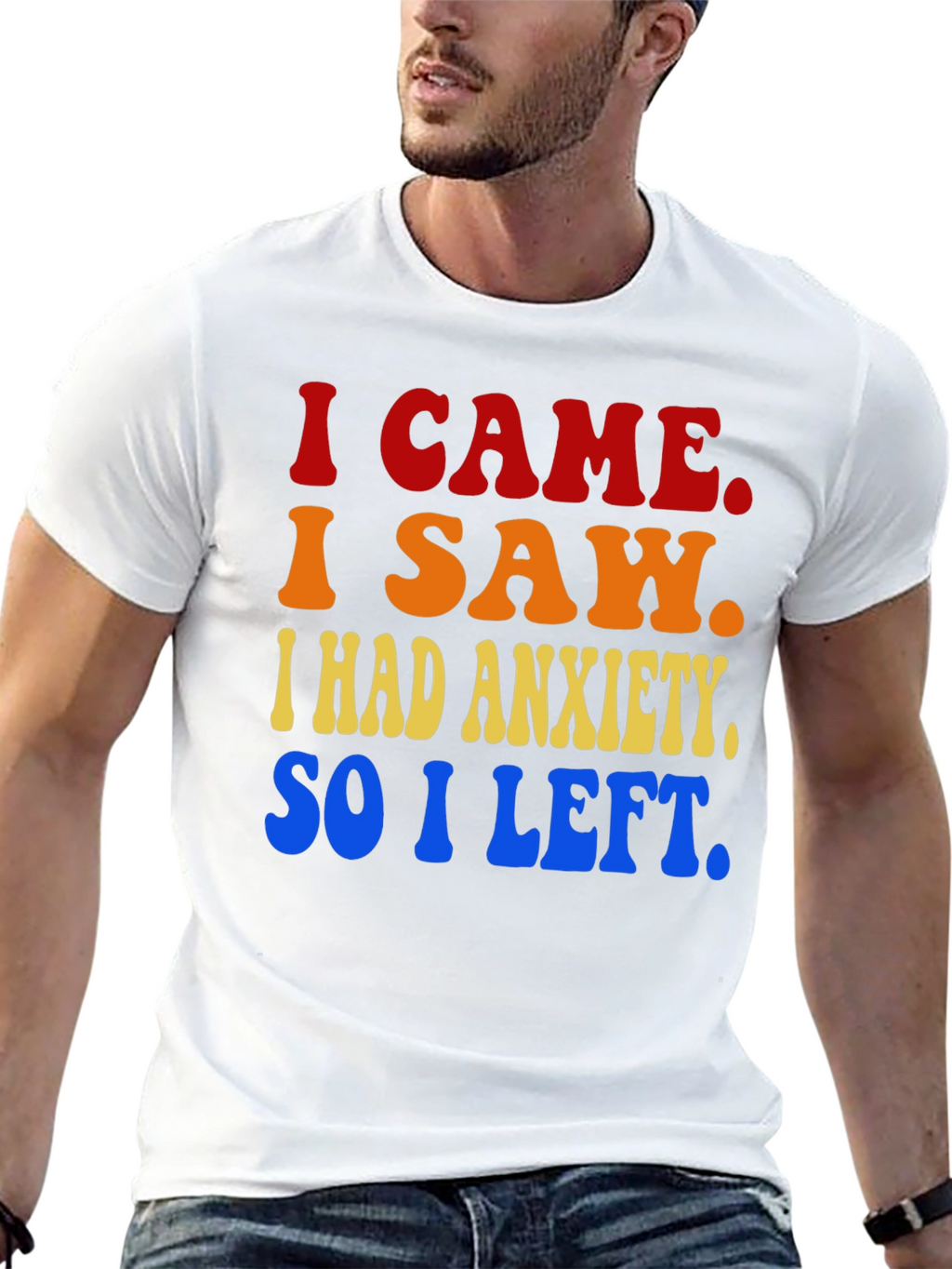Anxiety Statement Graphic Tee