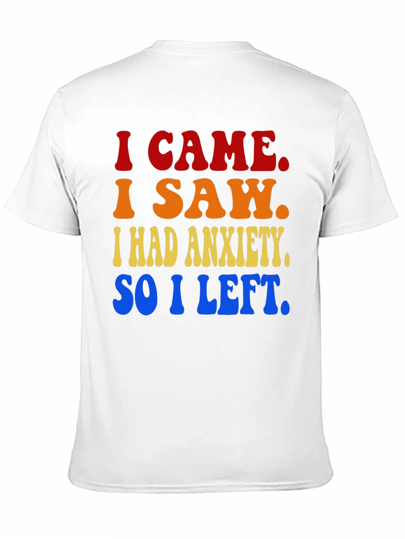 Anxiety Statement Graphic Tee
