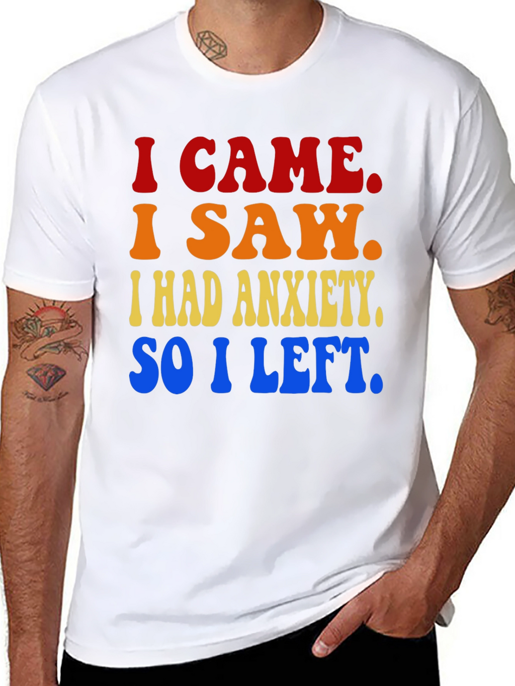 Anxiety Statement Graphic Tee