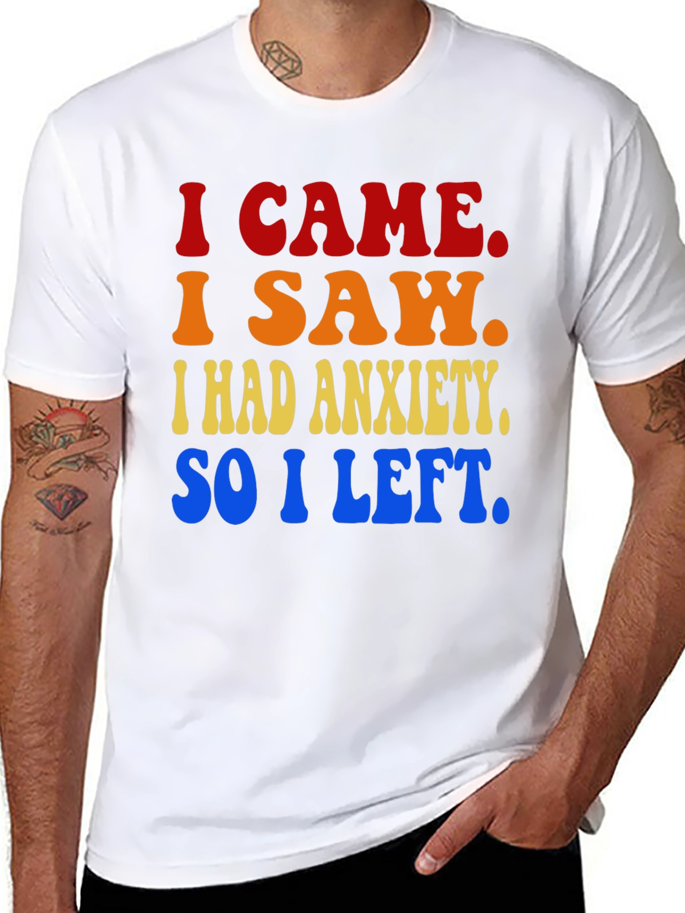 Anxiety Statement Graphic Tee